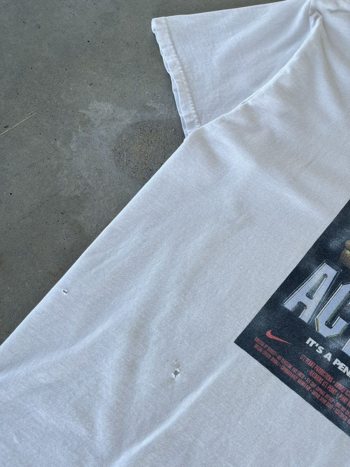 Vintage Vintage 90’s Nike Penny Hardaway Double Action T-Shirt Size US L / EU 52-54 / 3 - 5 Thumbnail