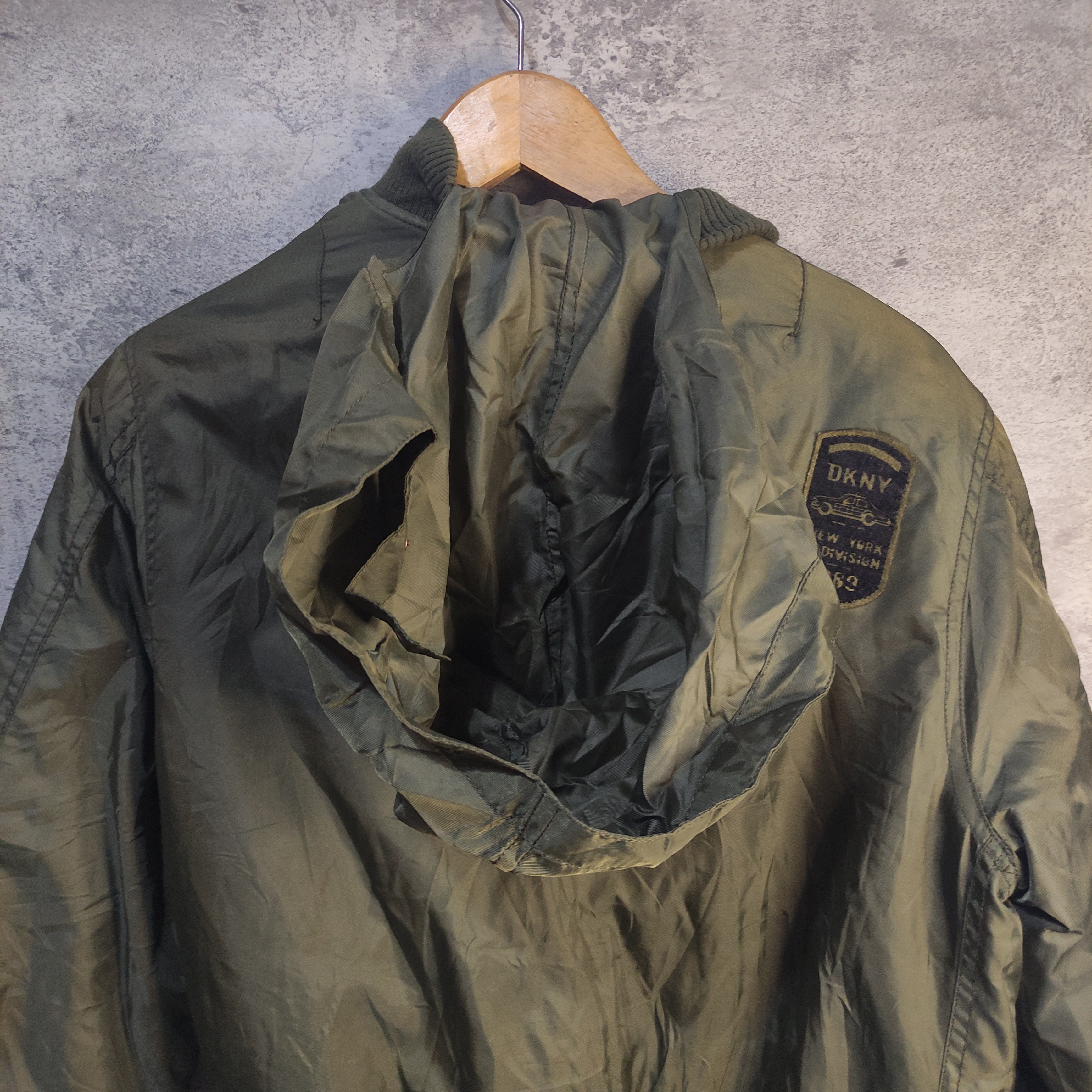 DKNY DNKY (donna karan new york) - Military bomber jacket Size US M / EU 48-50 / 2 - 6 Thumbnail