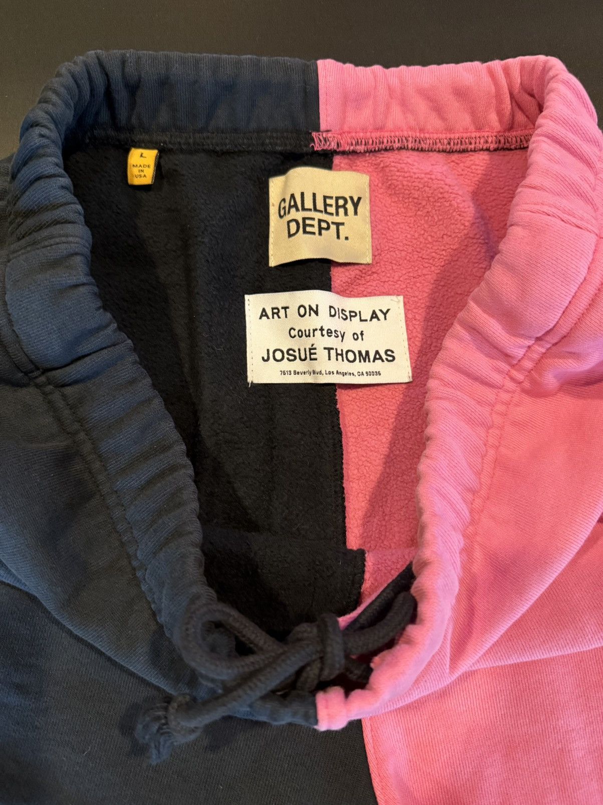 Gallery Dept. Gym Cut Off Shorts Pink/Black Size Large Size US 36 / EU 52 - 2 Thumbnail