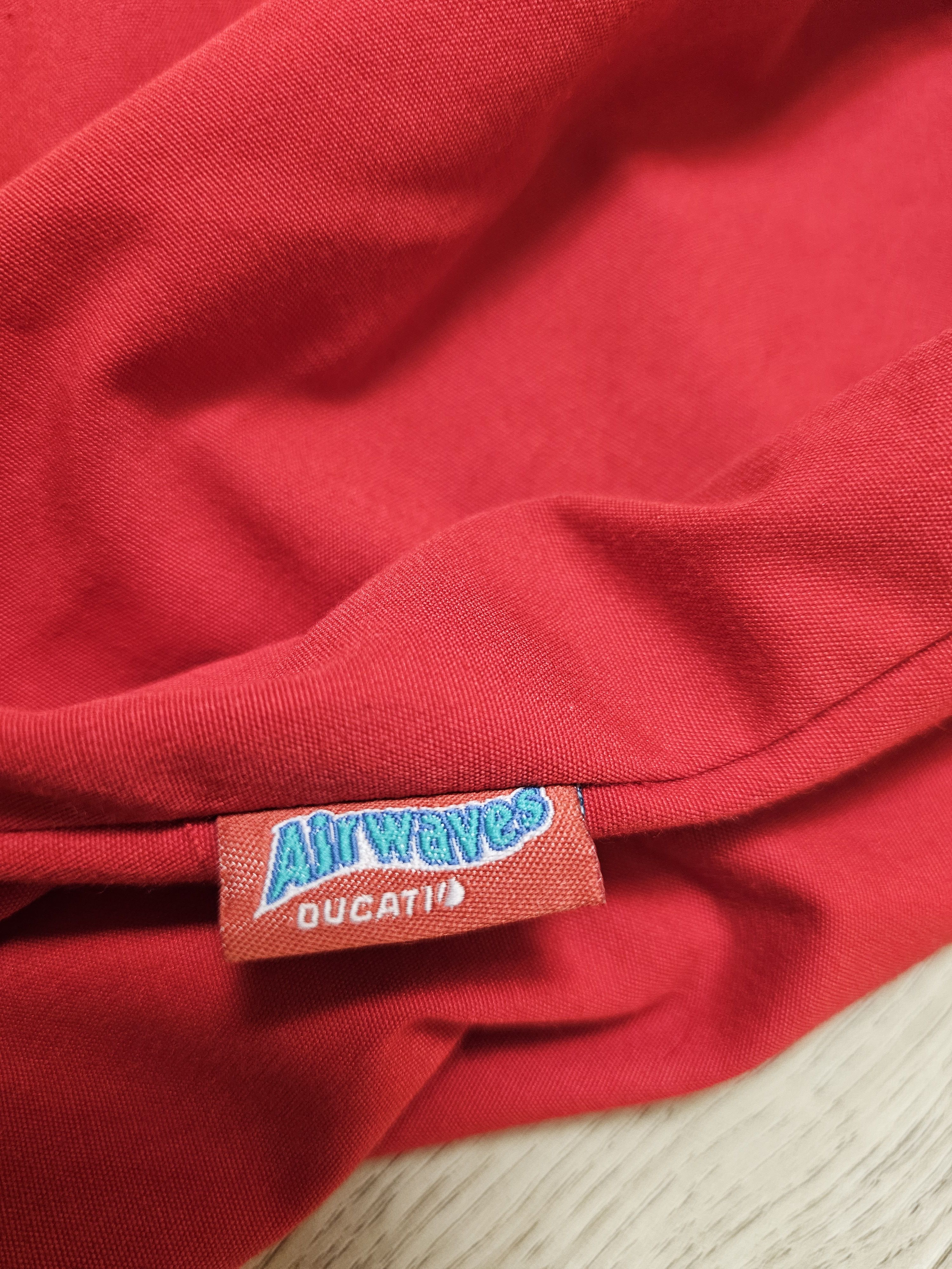 Formula 1 × Vintage DUCATI VINTAGE SHIRT 90s AIRWAVES SHIRT BUTTON MOTORCYCLE Size US XL / EU 56 / 4 - 9 Thumbnail