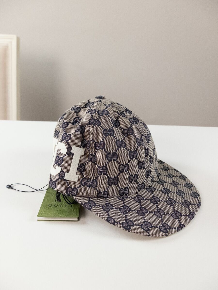 Gucci GG Cotton Canvas Baseball Hat Size ONE SIZE - 3 Thumbnail