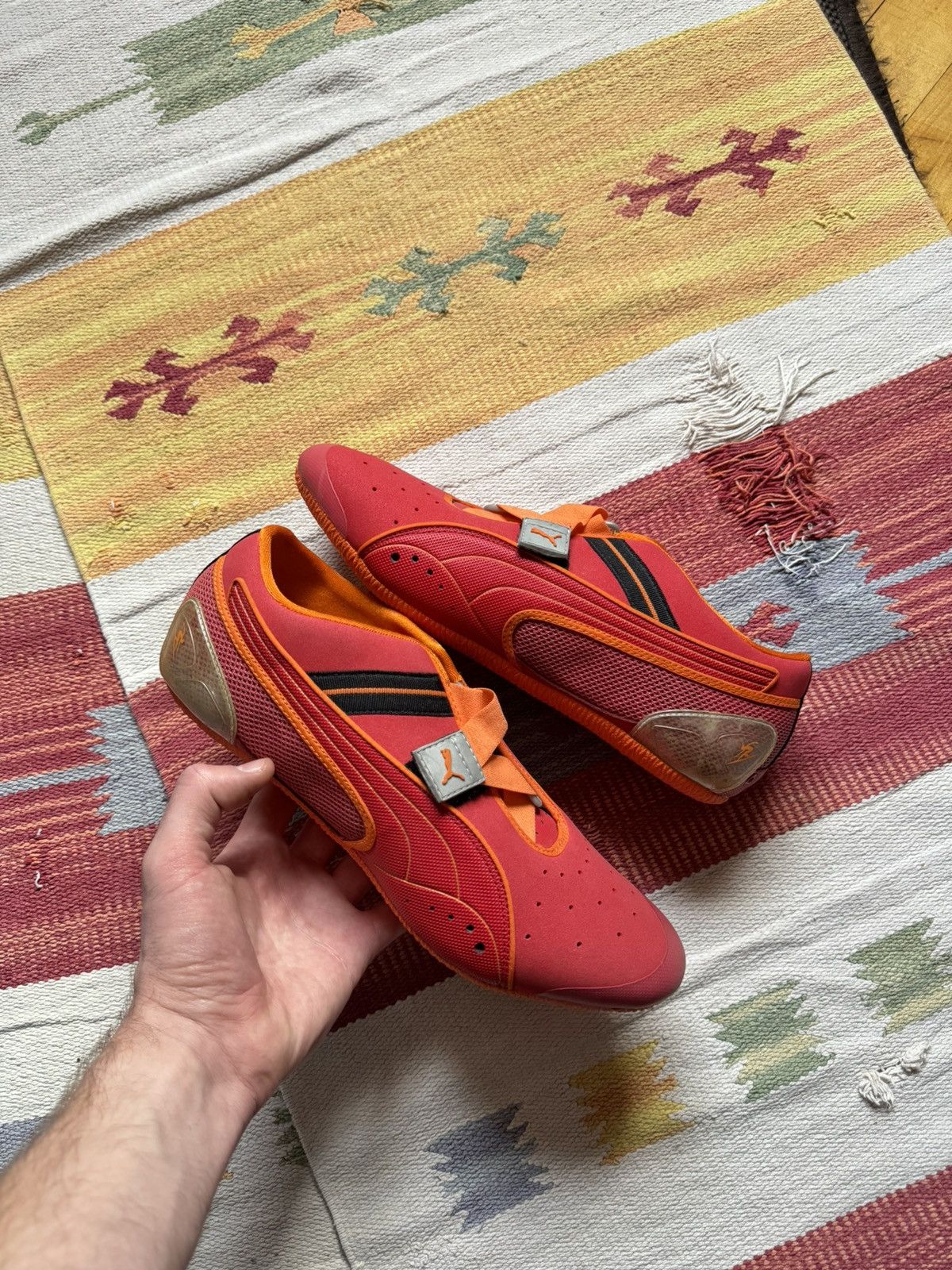 Puma Vintage 00’s Puma y2k Limited Edition Japanese Sneakers Size US 10 / EU 43 - 1 Thumbnail