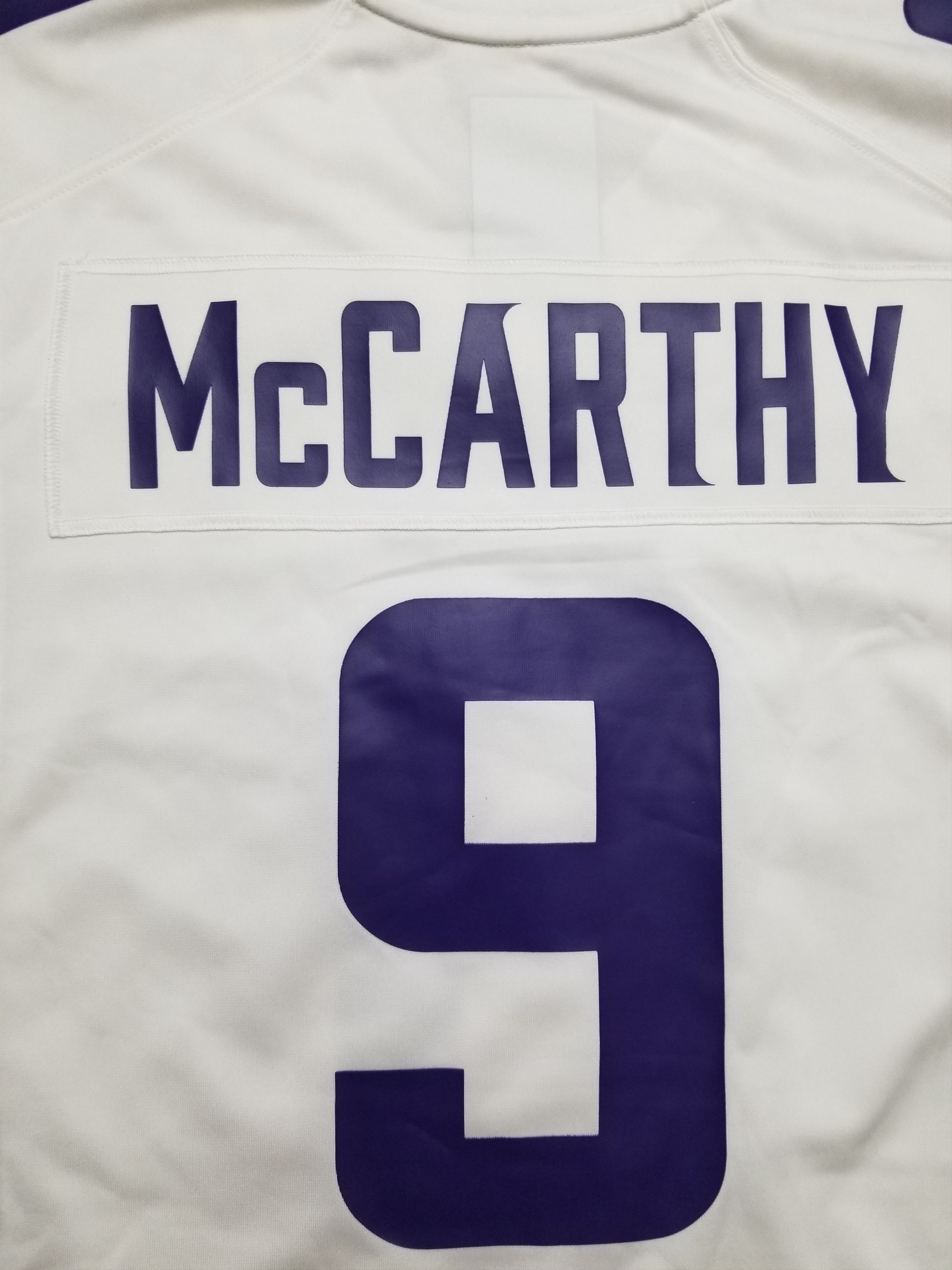 Nike J.J. McCarthy #9 Minnesota Vikings Nike On-field Game Jersey Size US M / EU 48-50 / 2 - 5 Thumbnail