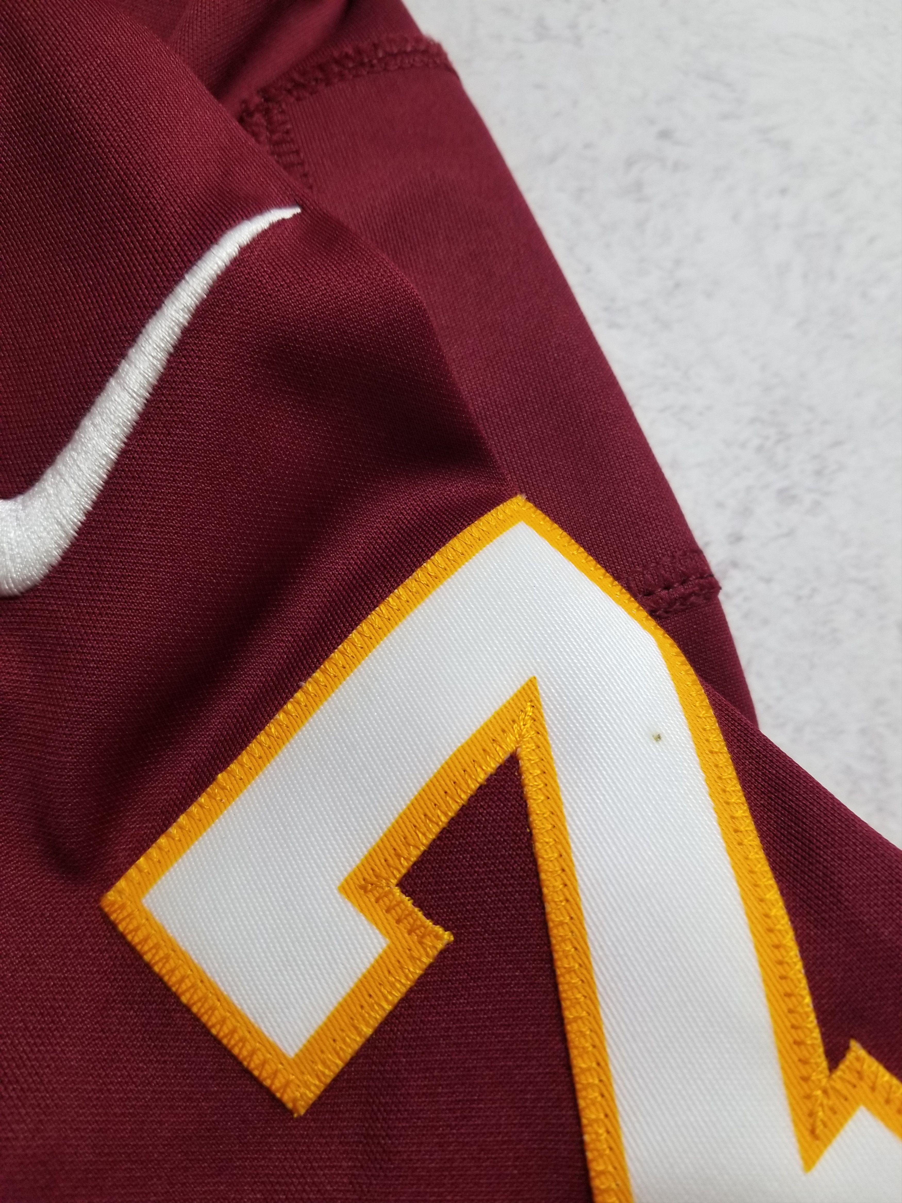 Nike Dwayne Haskins #7 Washington Redskins Limited Sewn Jersey Size US L / EU 52-54 / 3 - 8 Thumbnail