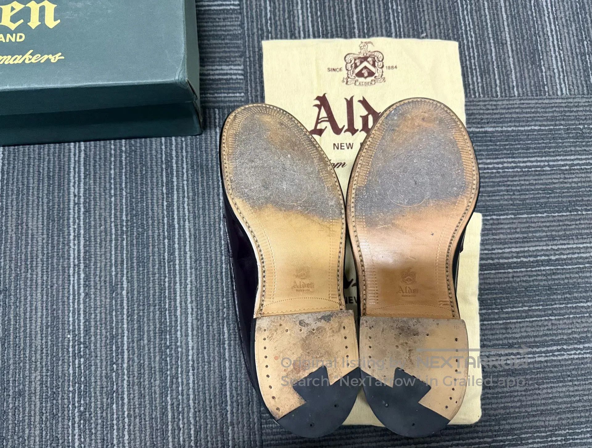 Alden Alden 986 Shell Cordovan Shoes. Size US 8 / EU 41 - 7 Thumbnail