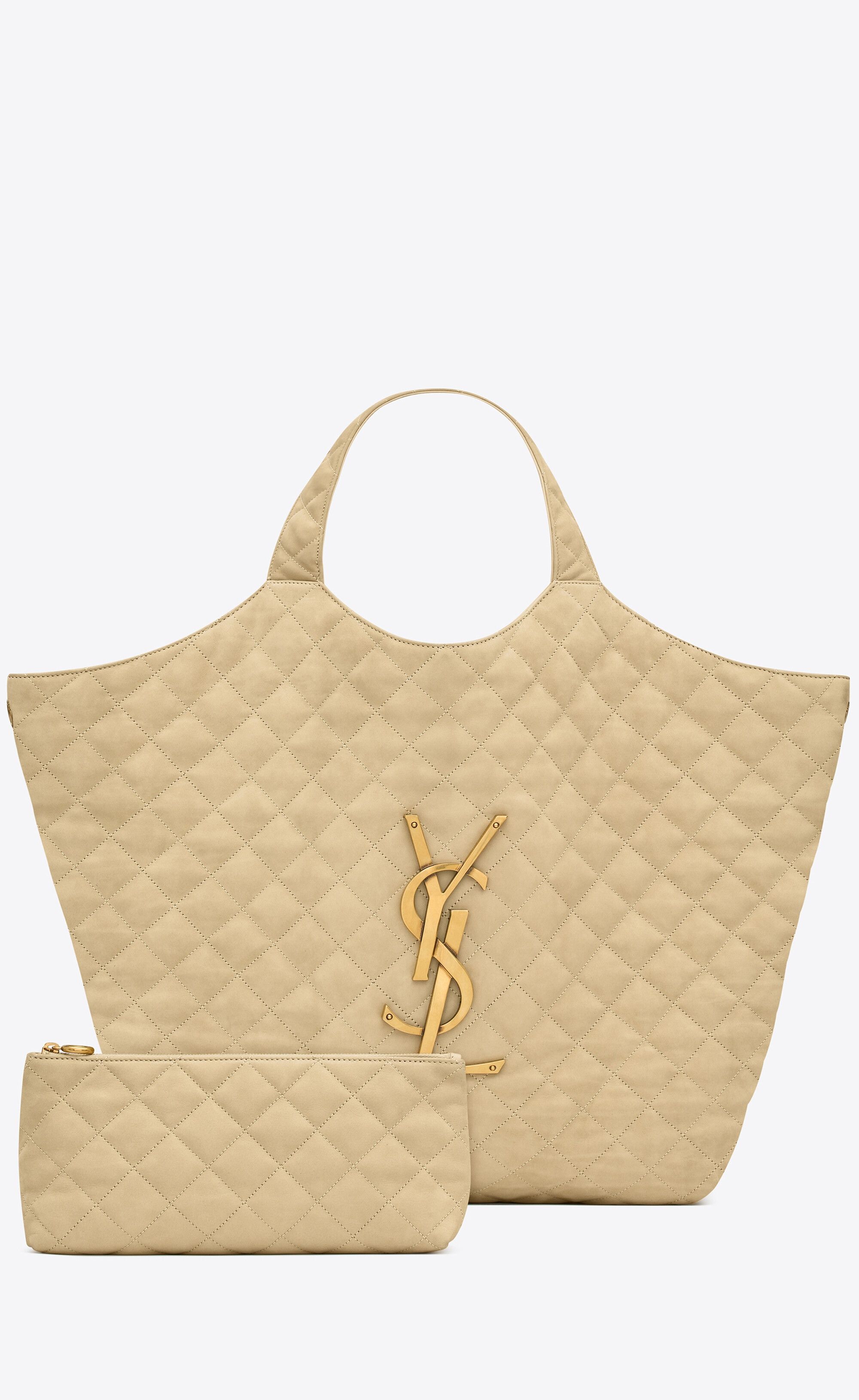 Saint Laurent Paris o1s1wg110925 Size: OS / Icare Maxi Shopping Bag Beige Size ONE SIZE - 3 Thumbnail