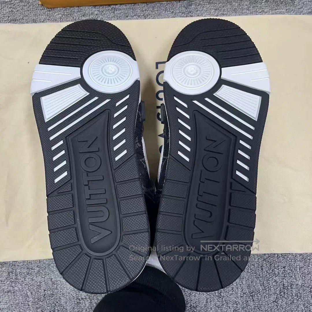 Louis Vuitton louis vuitton panda pattern low top sneakers. Size US 8.5 / EU 41-42 - 6 Thumbnail