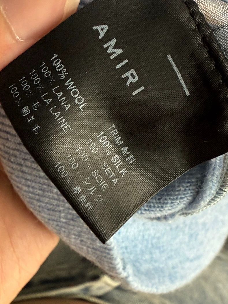 Amiri AmiriSilk Woven Combo Polo 2503-Nextarrow Size US S / EU 44-46 / 1 - 6 Thumbnail