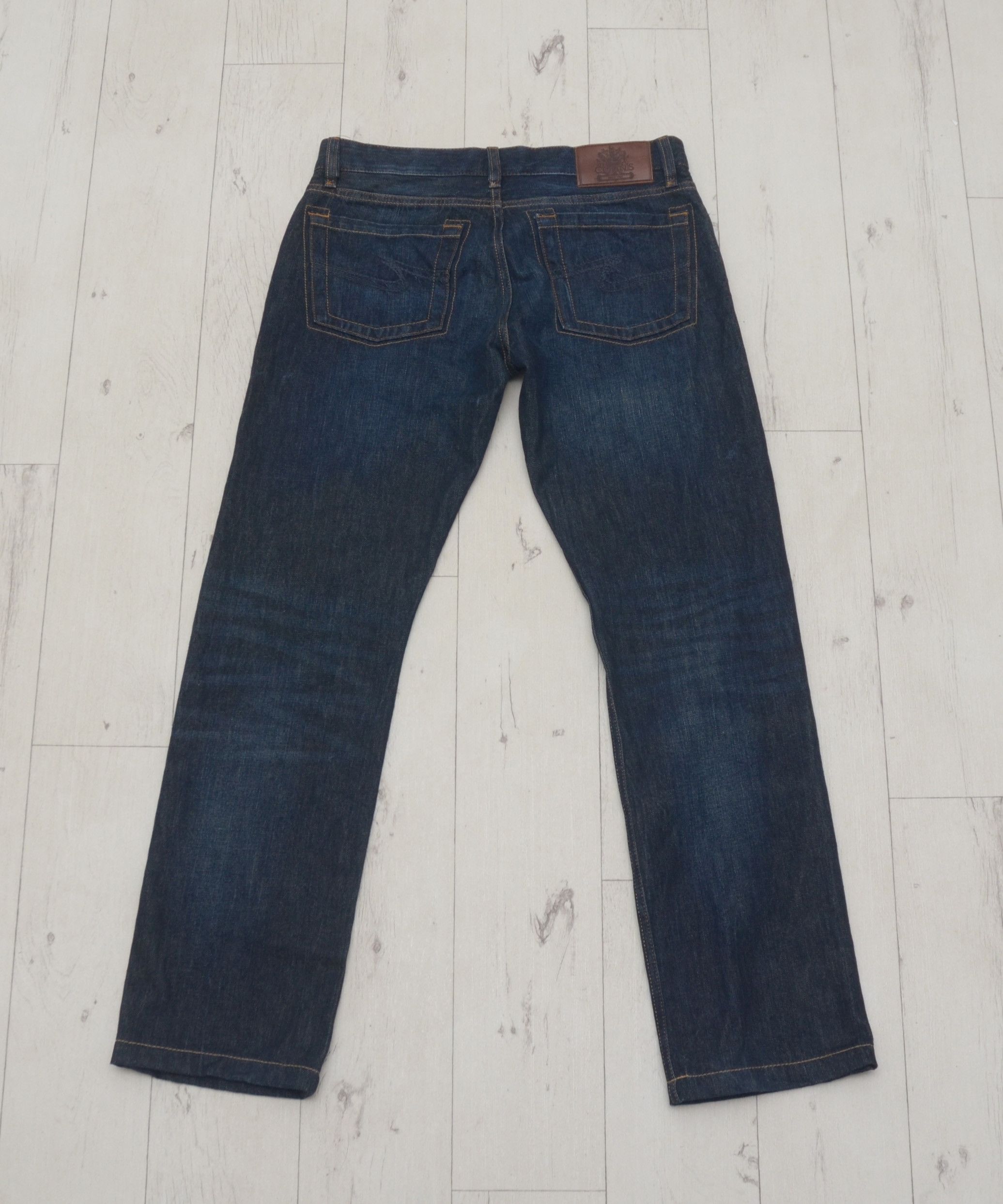 Japanese Brand Colins Dark Blue Selvedge Spellbound Denim Jeans 31x30 Size US 31 - 9 Thumbnail