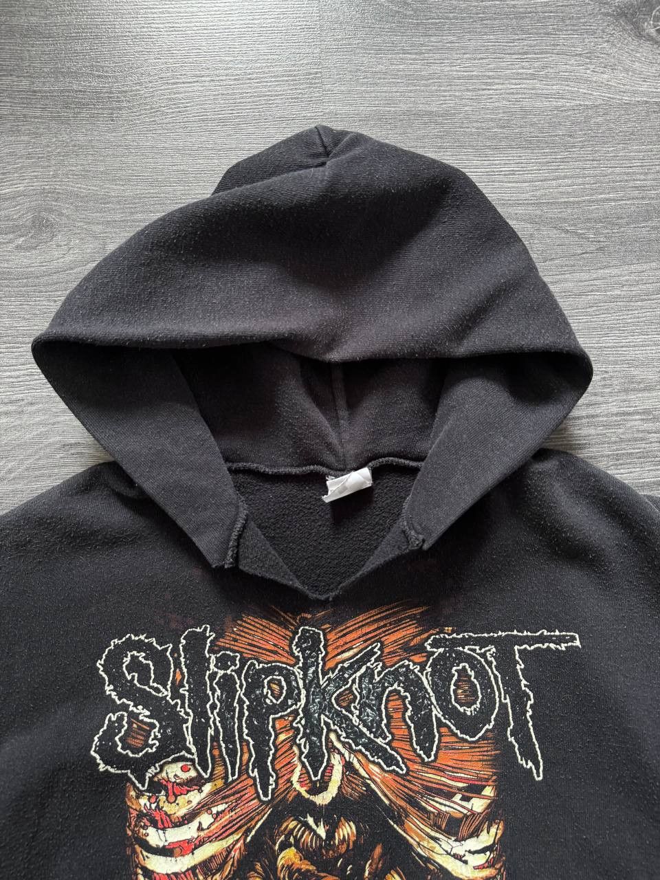 Band Tees Vintage Slipknot Maggot Band Destroyed Trashed Hoodie Size US L / EU 52-54 / 3 - 5 Thumbnail