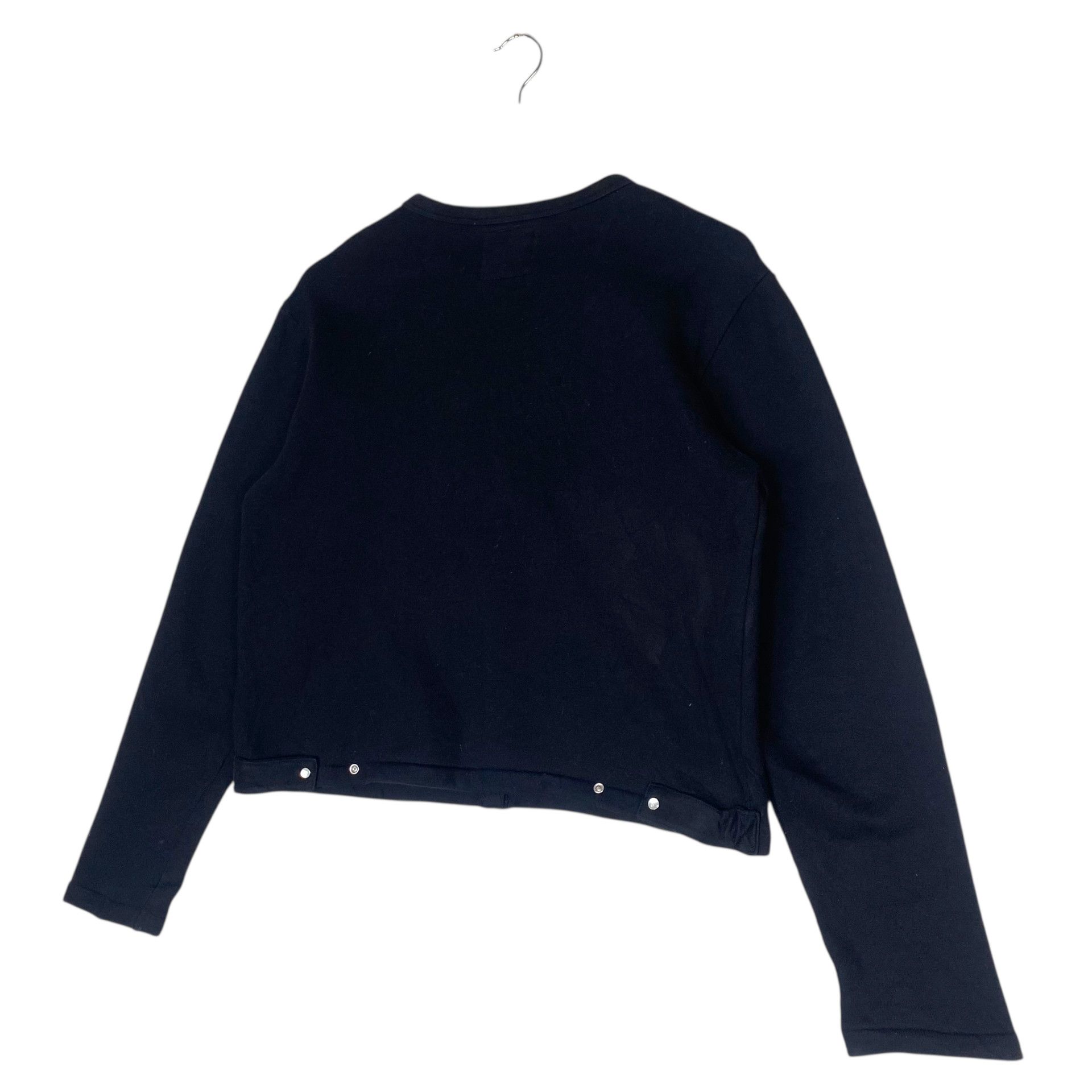 agnes b. 💥 AGNES B CROP CARDIGAN SNAP BUTTON Size M / US 6-8 / IT 42-44 - 6 Thumbnail