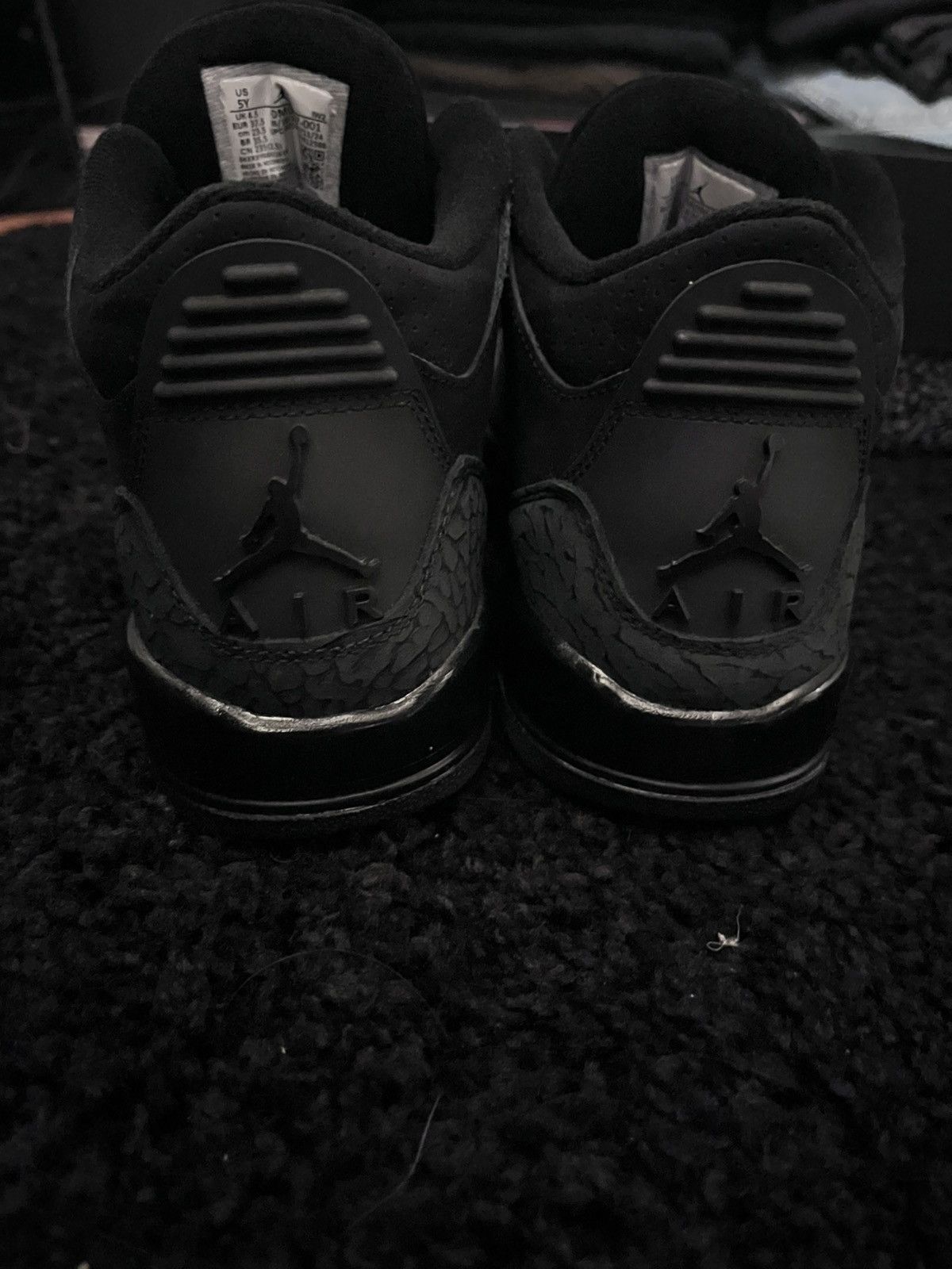 Jordan Brand Black cat 3s Size US 5 / EU 37 - 5 Thumbnail