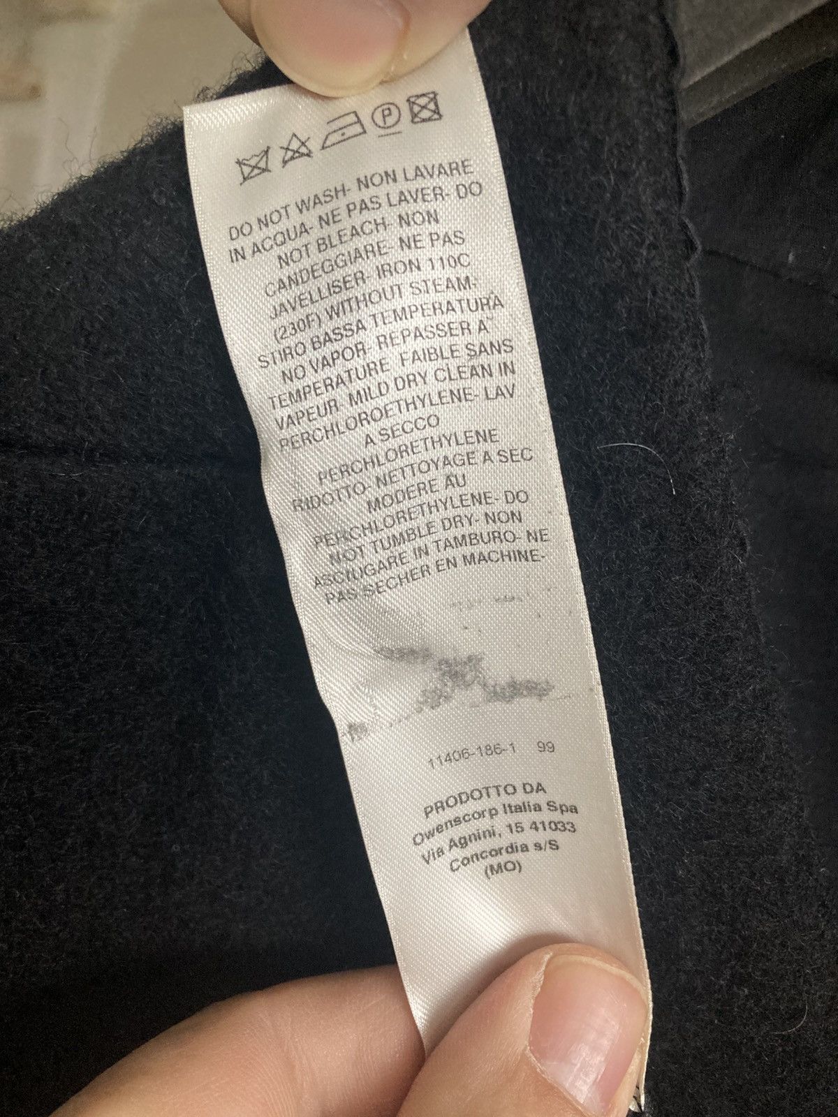 Rick Owens BRAND NEW/ Rick Owens Long Wool Coat Size US M / EU 48-50 / 2 - 9 Thumbnail