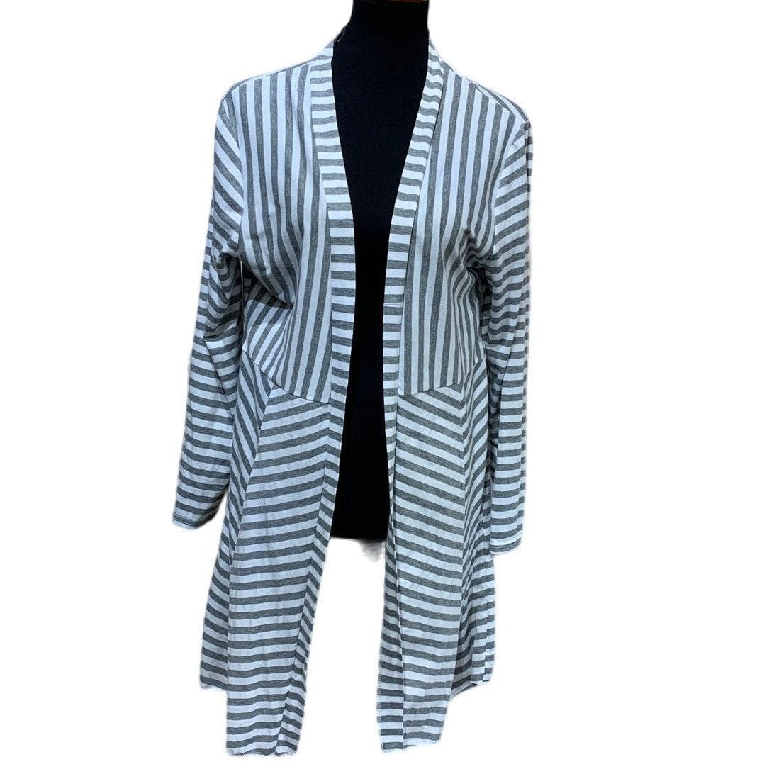 Other Arianna by Howard's Women's Striped Open Cardigan, S/M Size ONE SIZE - 1 Thumbnail