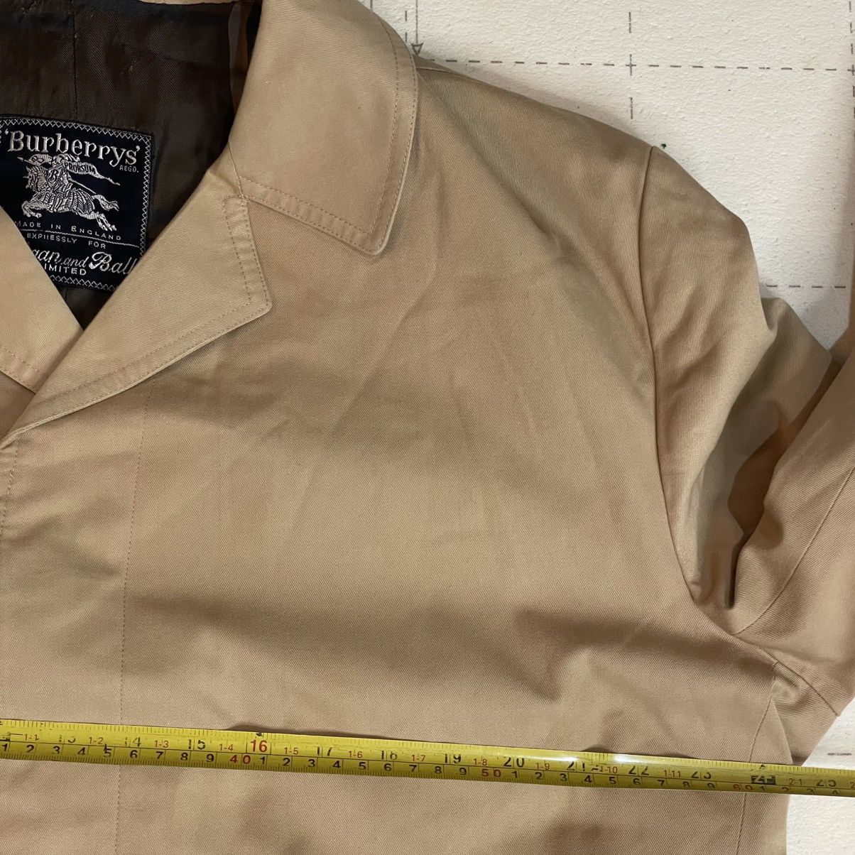 Burberry Burberry Trench Coat jacket Nova Check made in england Size US XL / EU 56 / 4 - 15 Thumbnail