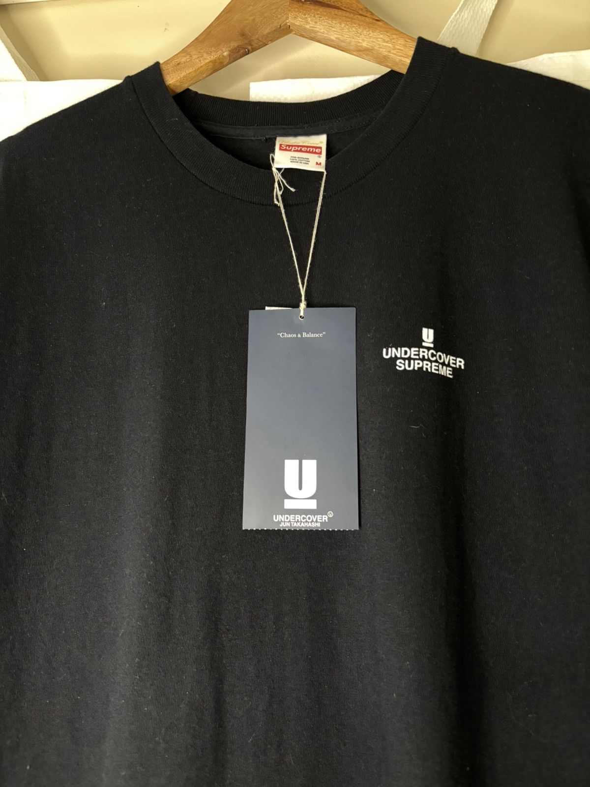 Supreme × Undercover Supreme x Undercover “Anarchy” Tee Black SS15 Size US M / EU 48-50 / 2 - 6 Thumbnail
