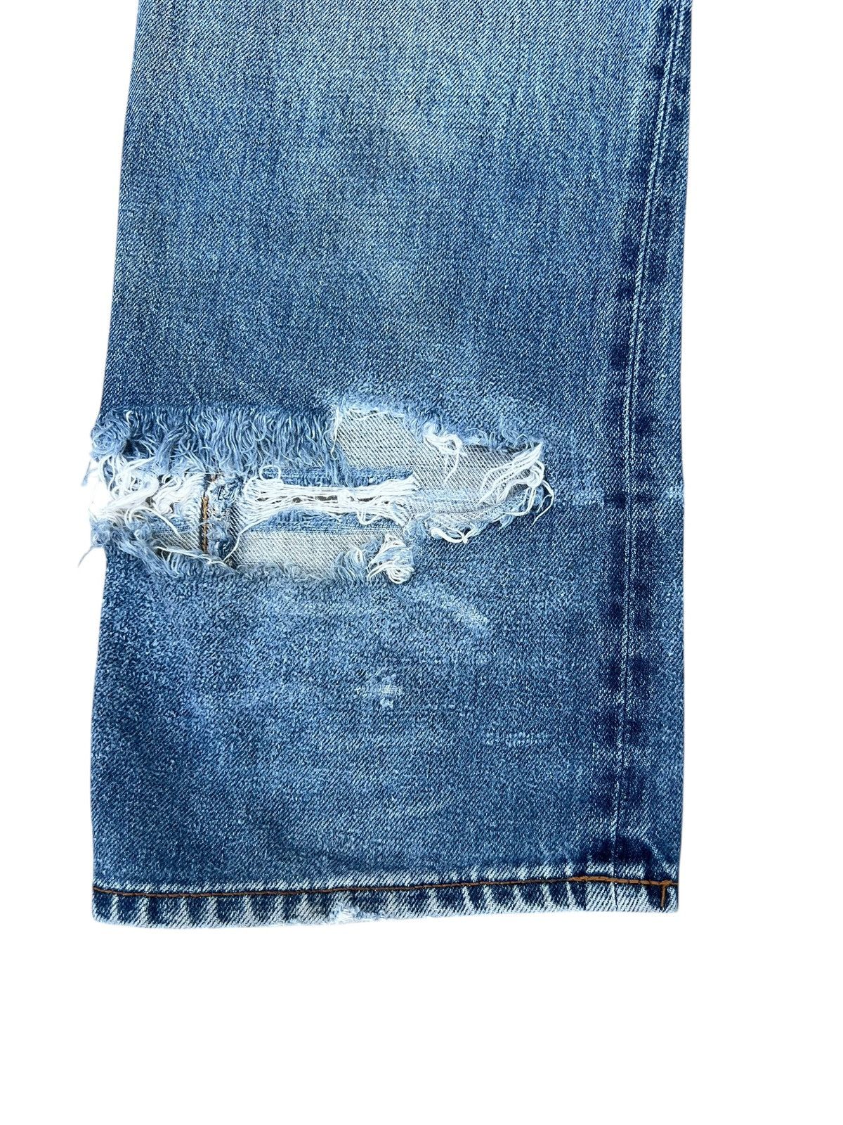 Hysteric Glamour Trashed Vintage Hysteric Glamour Faded Denim Selvedge Jeans Size US 29 - 23 Thumbnail