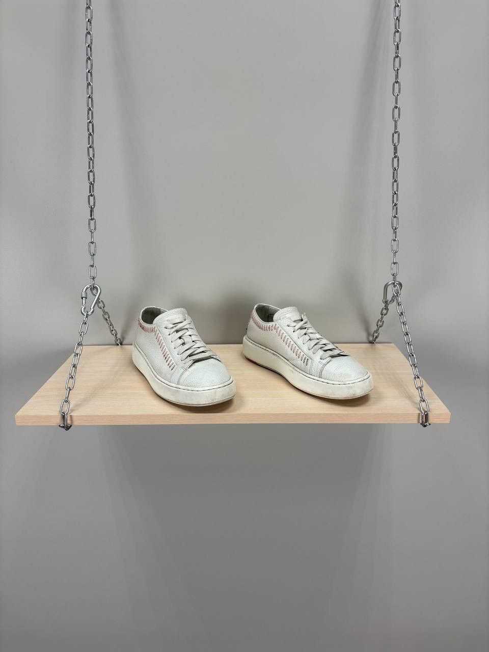 Designer × Santoni Womens sneakers Santoni Size 38 Color White Size US 8 / IT 38 - 1 Thumbnail