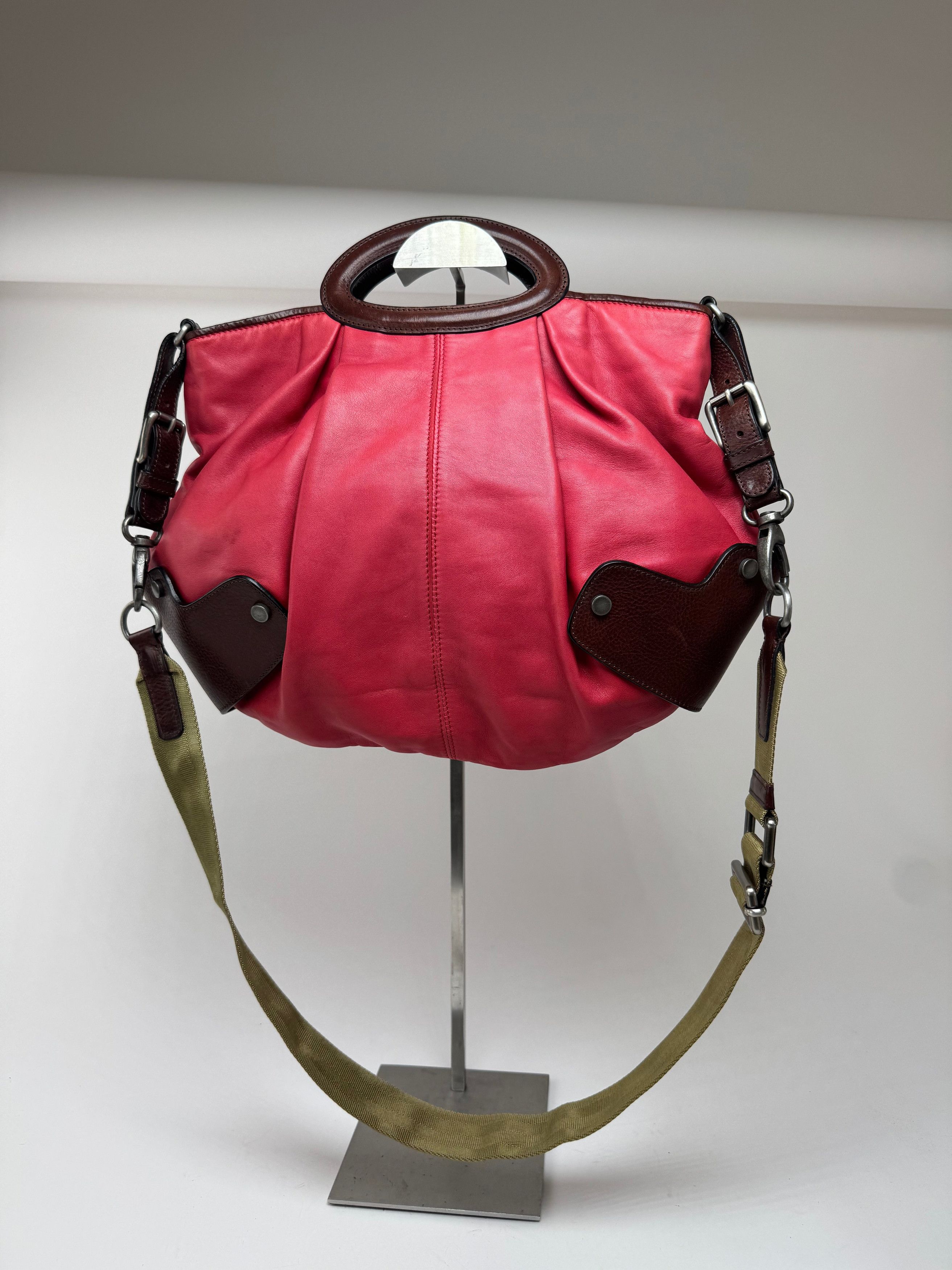 Marni Vintage 2 Way Bag red brown Size ONE SIZE - 1 Thumbnail