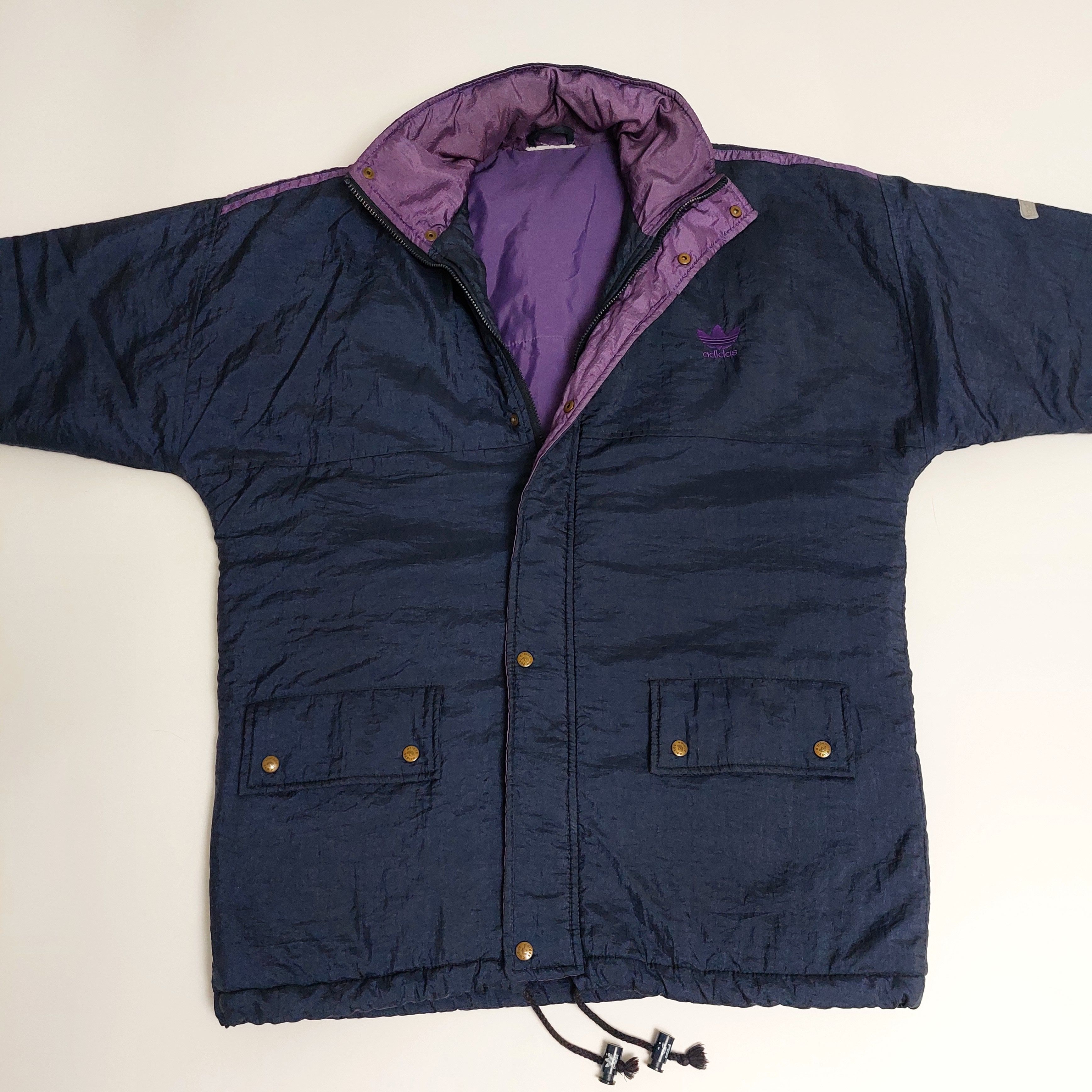 Adidas 80s Adidas puffer jacket Size US XL / EU 56 / 4 - 2 Thumbnail