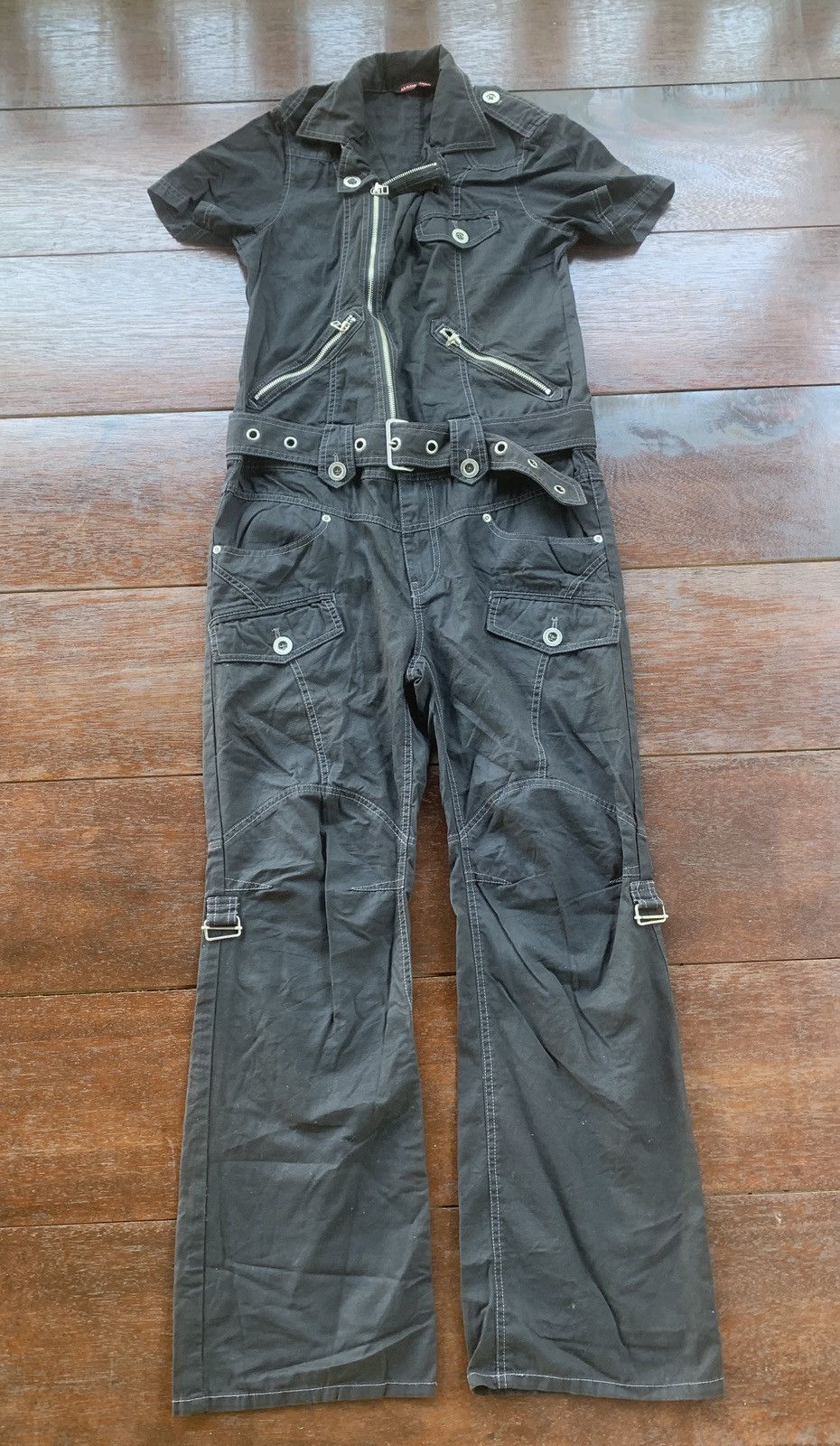 If Six Was Nine × Japanese Brand × Seditionaries Bondage Algonquins punk fashion style jumpsuit Size 34" / US 12 / IT 48 - 1 Thumbnail