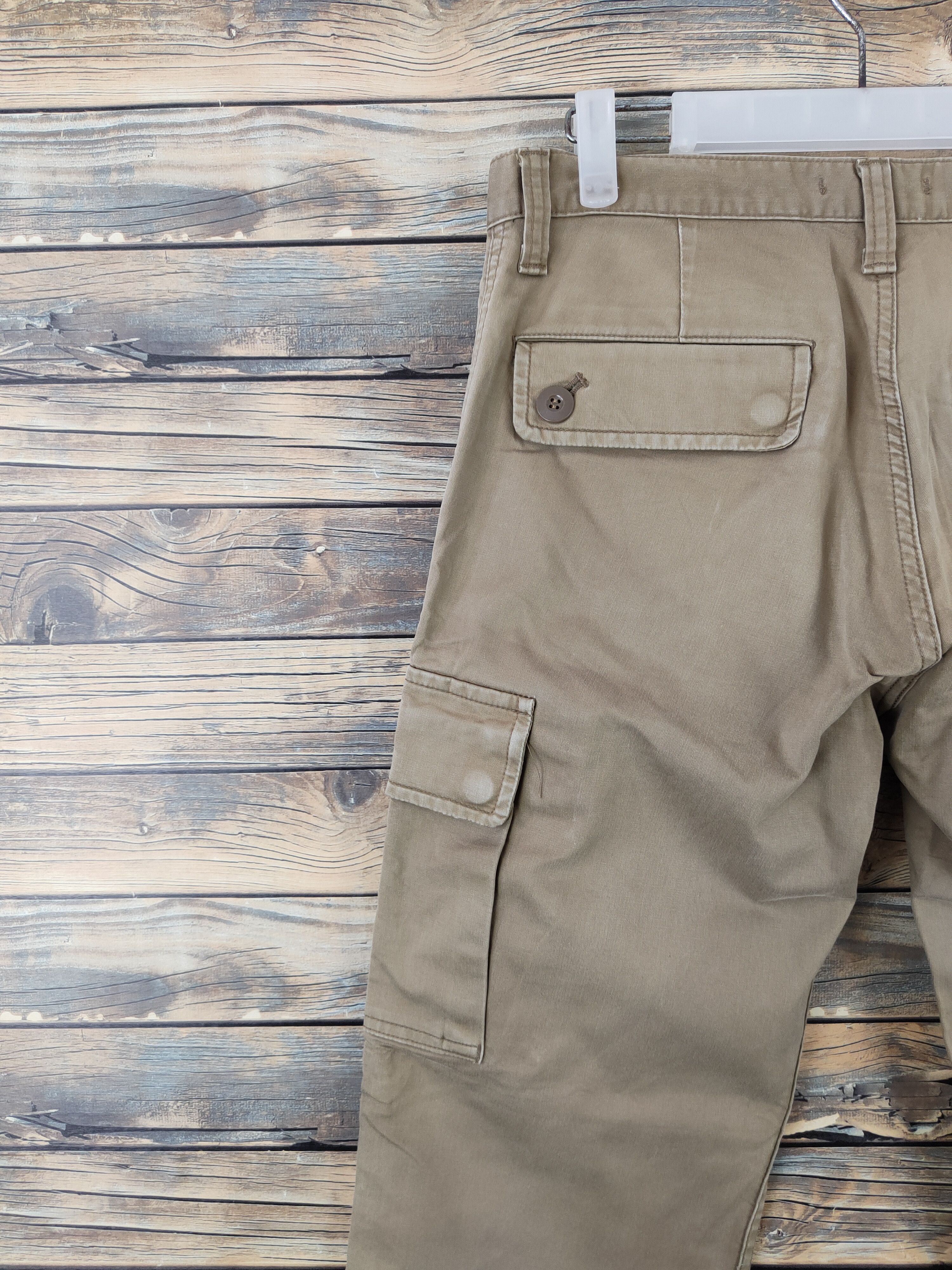 Japanese Brand Blue Way Brown Multipocket Tactical Cargo Pants #W1852 Size US 32 / EU 48 - 8 Thumbnail