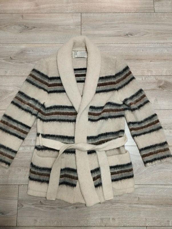 Vintage Hilda LTD Icelandic Wool Sweater cardigan size M Size M / US 6-8 / IT 42-44 - 1 Thumbnail