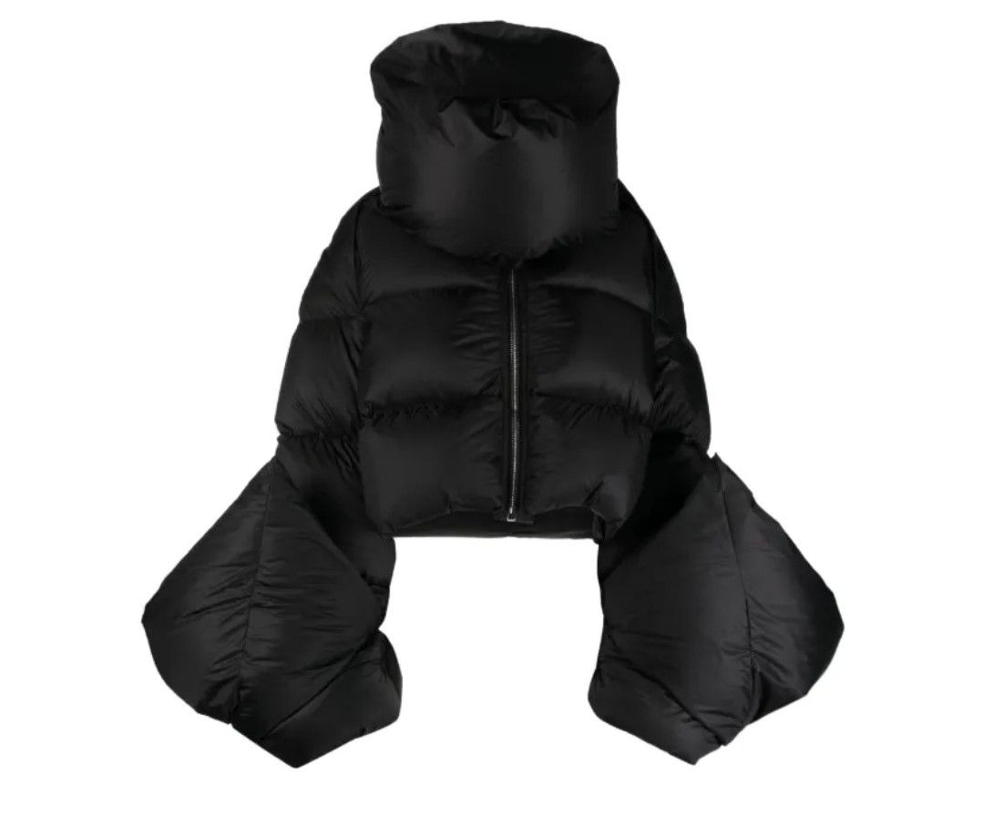Rick Owens Rick Owens FW18 Sisyphus Cropped Funnel Neck Jacket