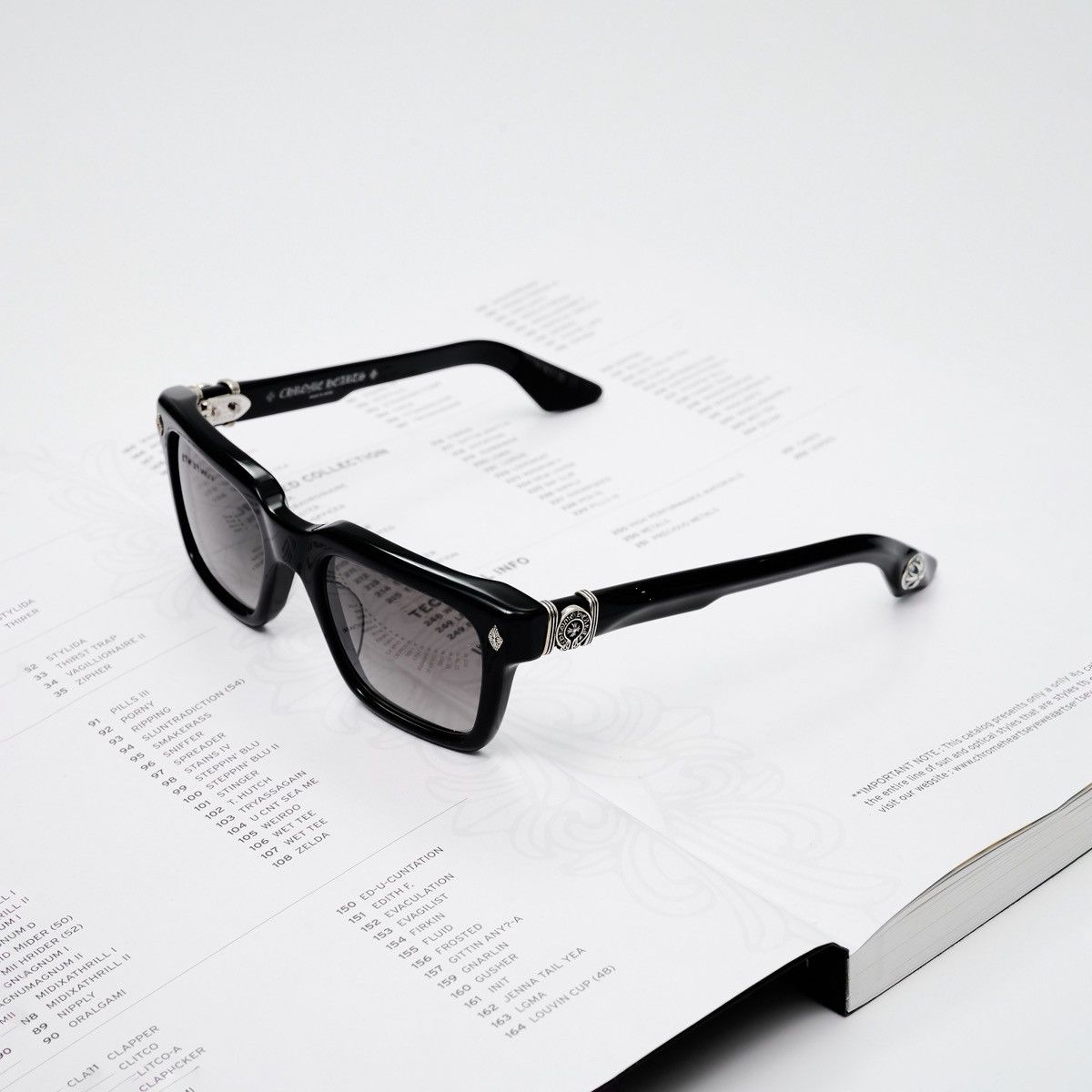 Chrome Hearts CHROME HEARTS HALLLAMANASS BLACK SUNGLASSES  display picture 1