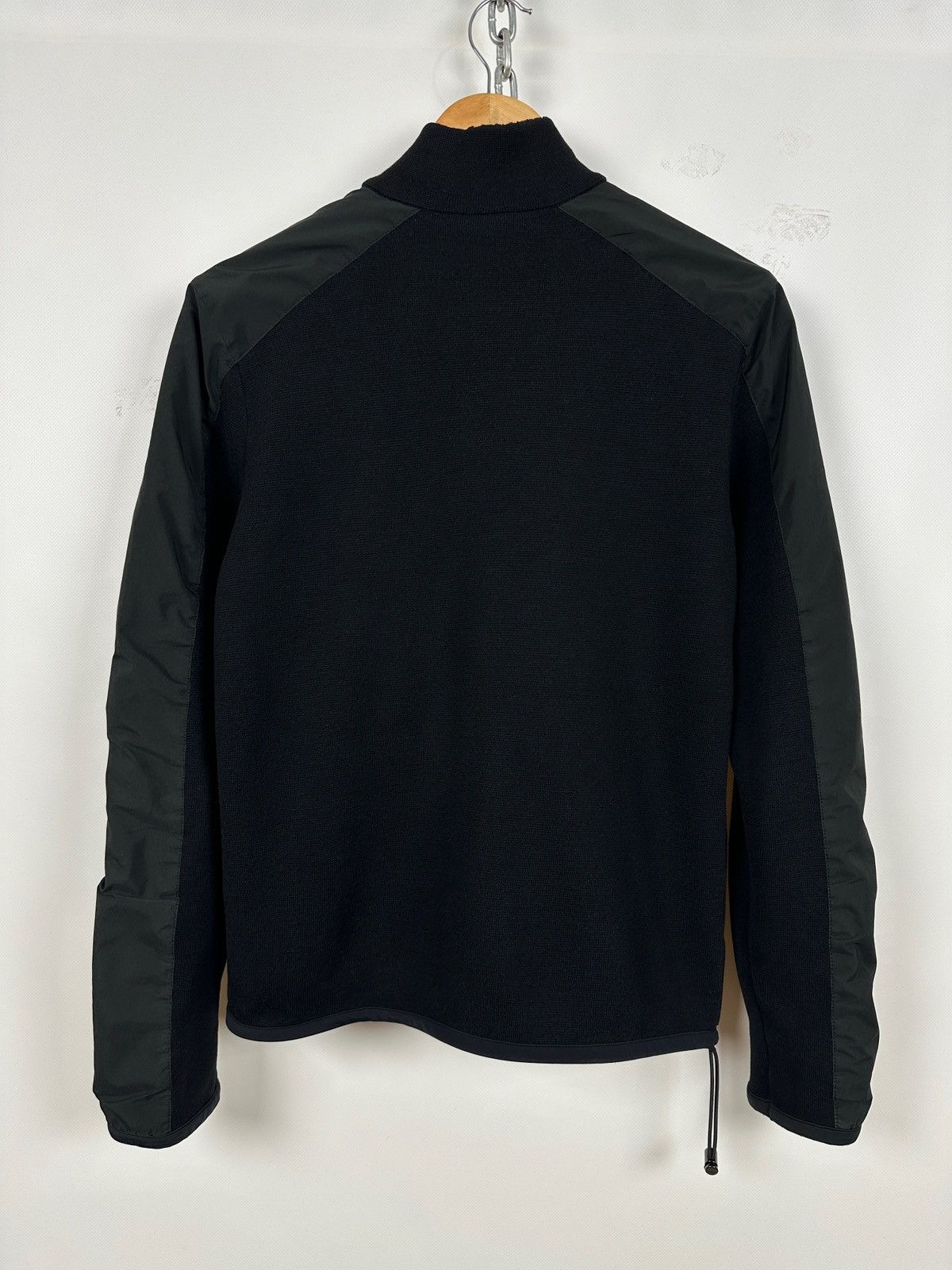 Prada Prada Red Tab Wool/Nylon Technical Knit Full Zip Jacket Size US M / EU 48-50 / 2 - 2 Thumbnail