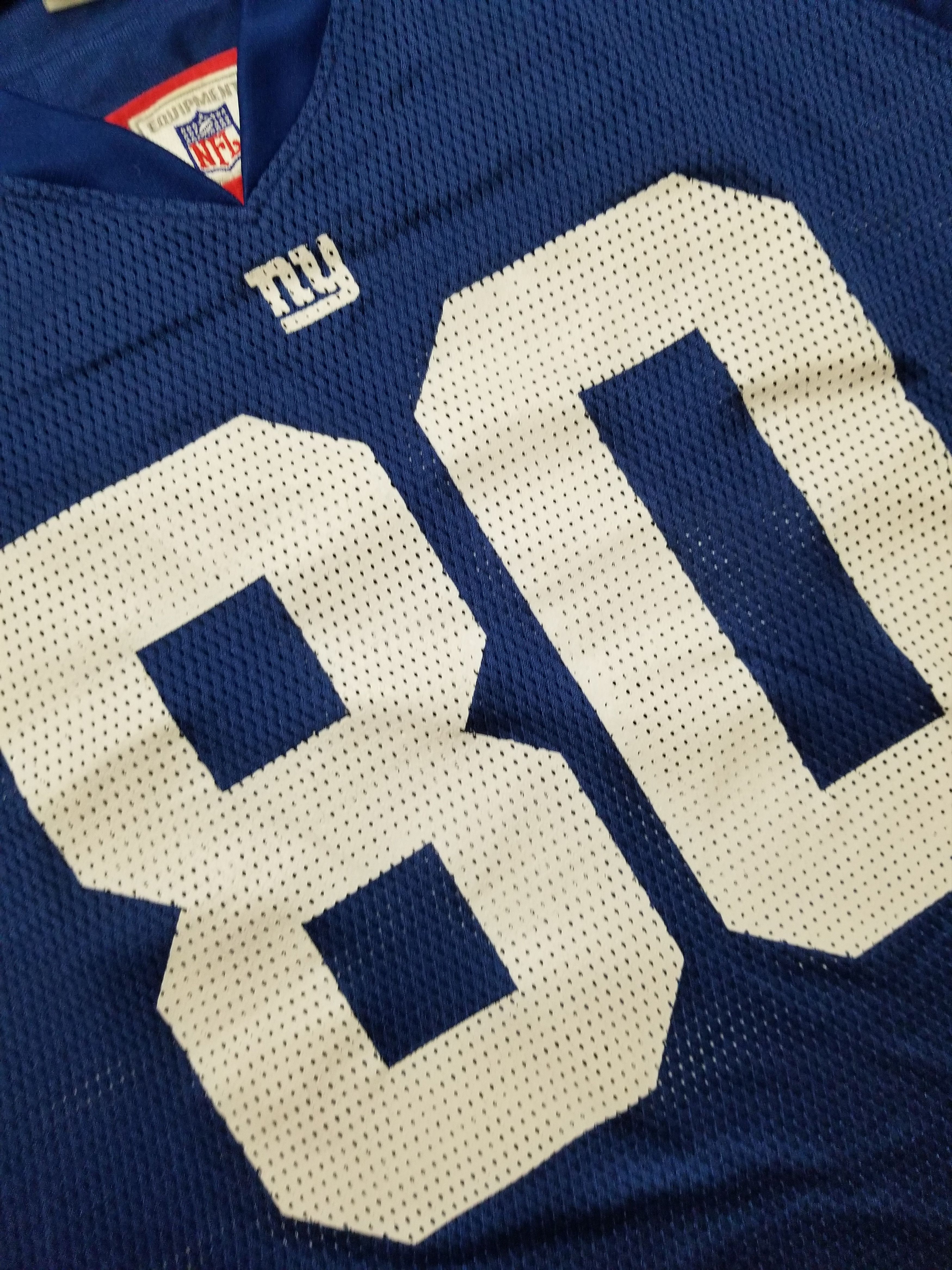 Reebok VTG New York Giants Jeremy Shockey #80 NFL Equipment Jersey Size US XL / EU 56 / 4 - 14 Thumbnail