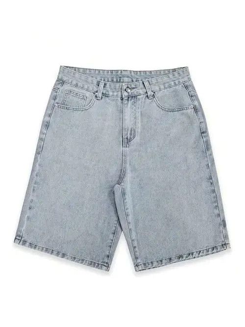 Japanese Brand × Vintage VINTAGE RETRO 90s drip jeans shorts Size US 36 / EU 52 - 2 Thumbnail
