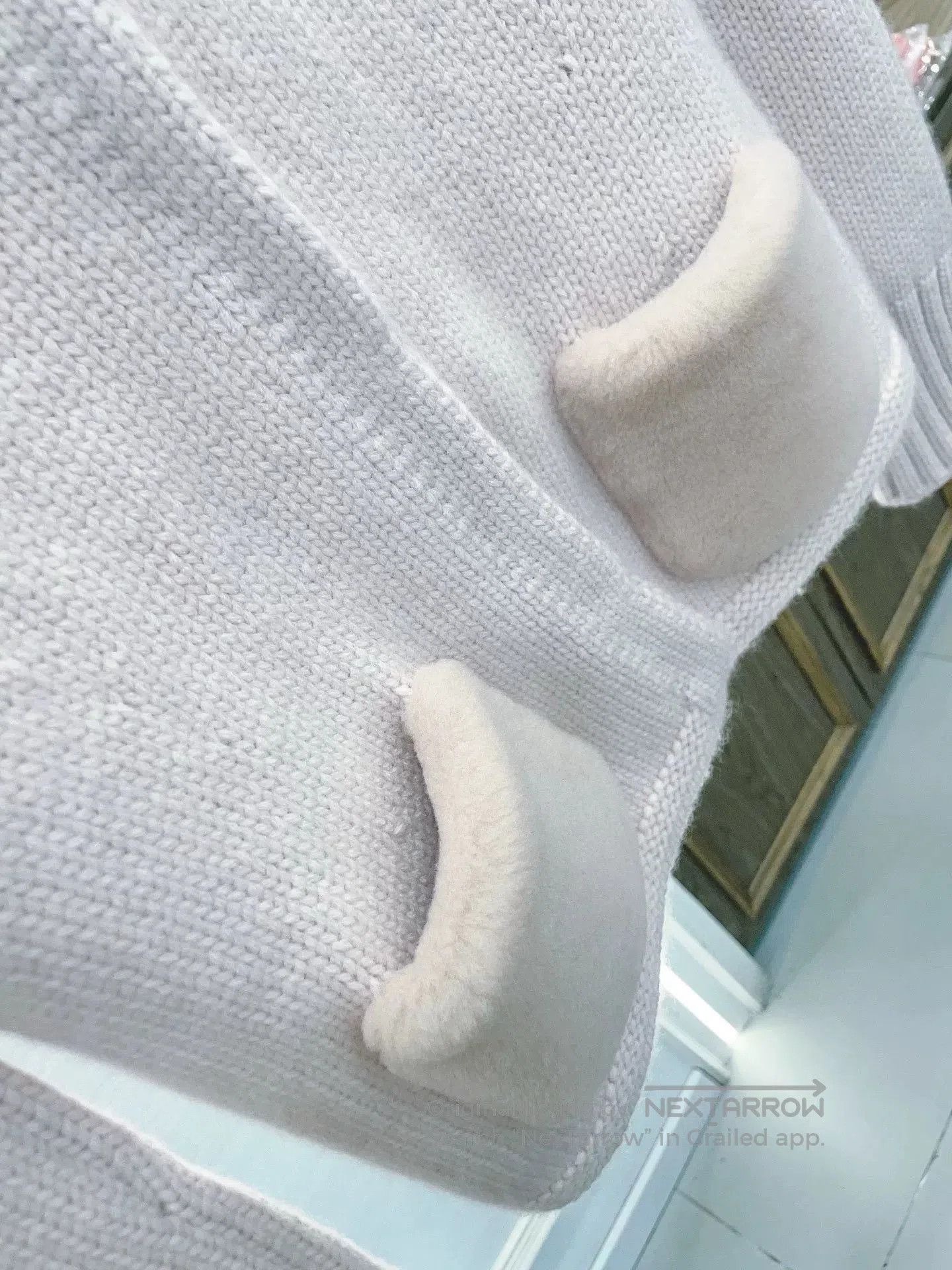 Loro Piana pale pink knit cardigan with vest. Size US L / EU 52-54 / 3 - 6 Thumbnail