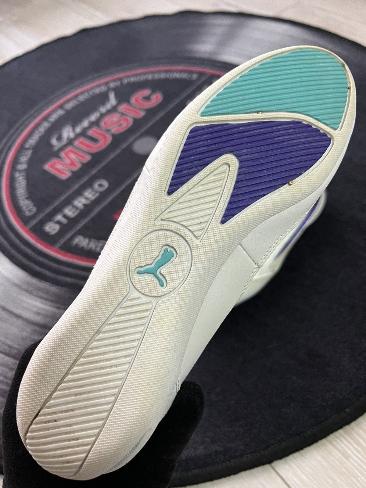 Puma × Vintage Vintage Puma Futuristic Y2K Ballet Flat Shoes Size US 8 / IT 38 - 7 Thumbnail