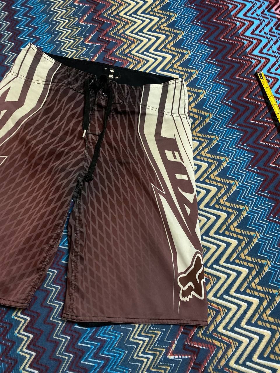 Fox Racing Vintage Y2K Style Fox Racing Moto Bike Shorts Size US 32 / EU 48 - 7 Thumbnail