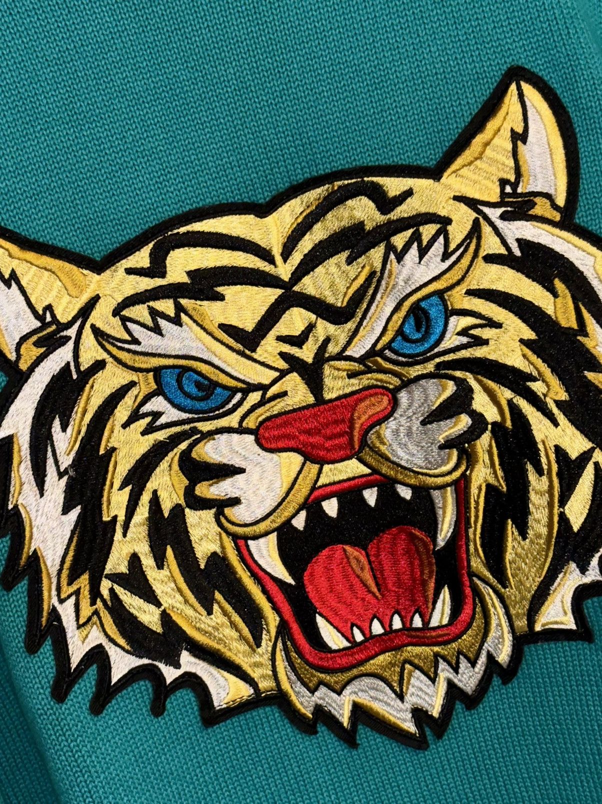 Hudson Outerwear HUDSON OUTWEAR TIGER TEAL KNITTED LONG SLEEVE Size US XL / EU 56 / 4 - 3 Thumbnail