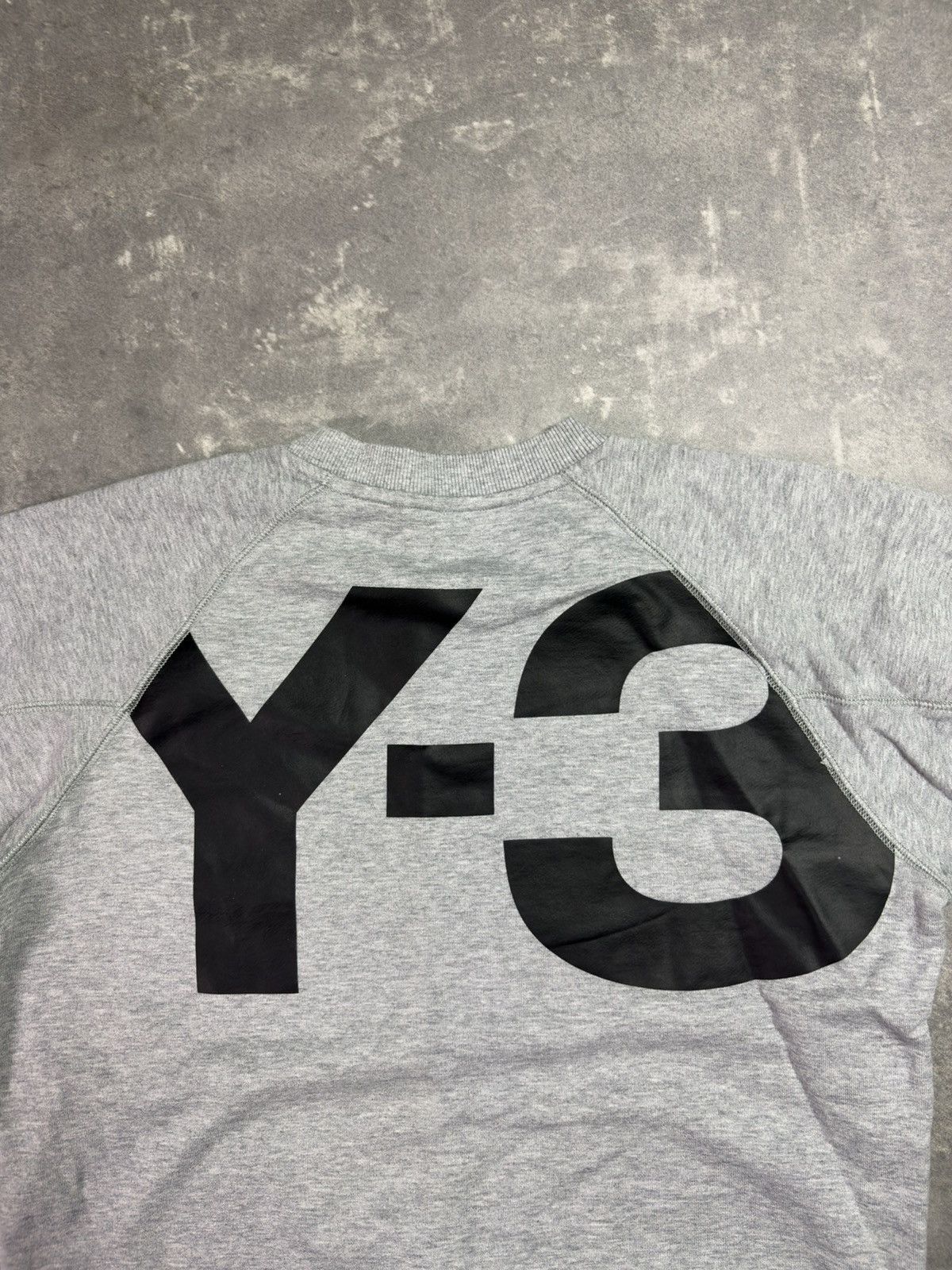 Y-3 Y-3 Yohji Yamamoto x Adidas Big Back Logo Crewneck S Size US S / EU 44-46 / 1 - 14 Thumbnail