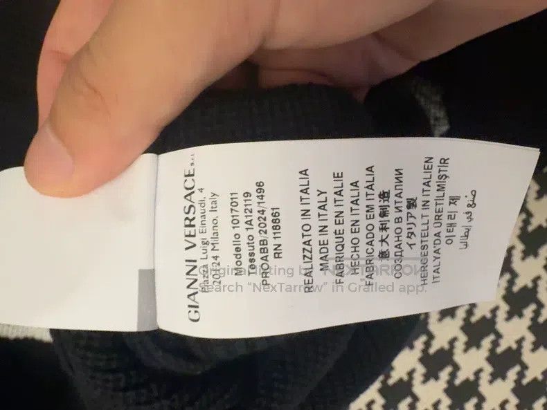 Versace Versace Classic Medusa avatar crew neck knit long sleeve s Size US M / EU 48-50 / 2 - 5 Thumbnail