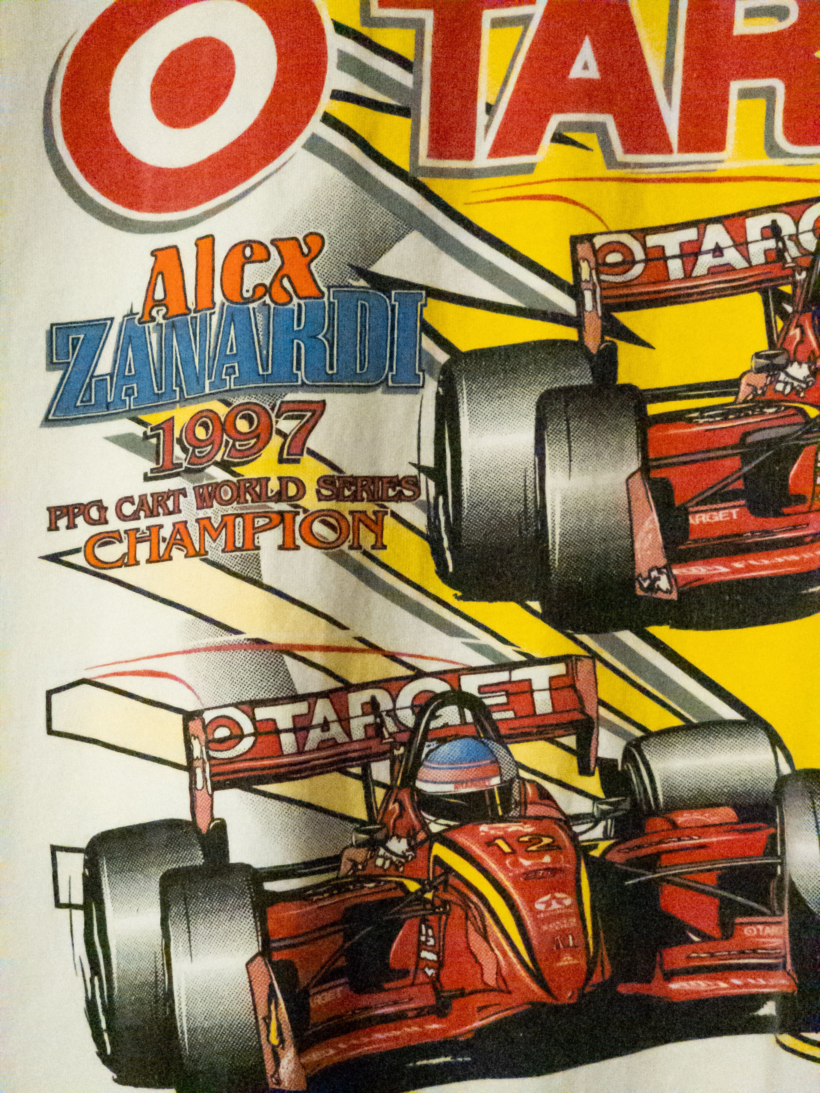 Vintage Vintage 90s Indycar Target Chip Ganassi Racing T-shirt Size US XL / EU 56 / 4 - 4 Thumbnail