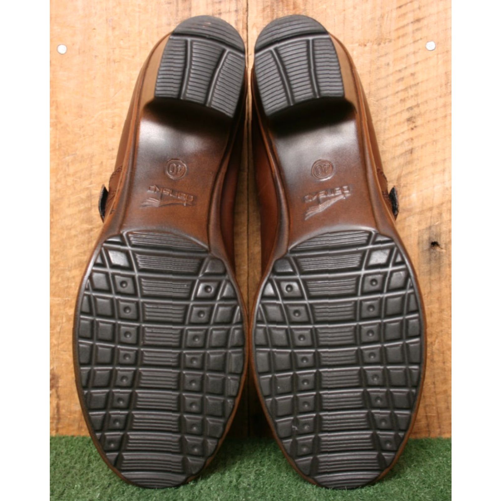 Dansko DANSKO Norah Shoes Pump Women's Leather Brown Block Heel Slip On 9.5 EU 40 Notting Hill Collection Size US 10 / IT 40 - 5 Thumbnail