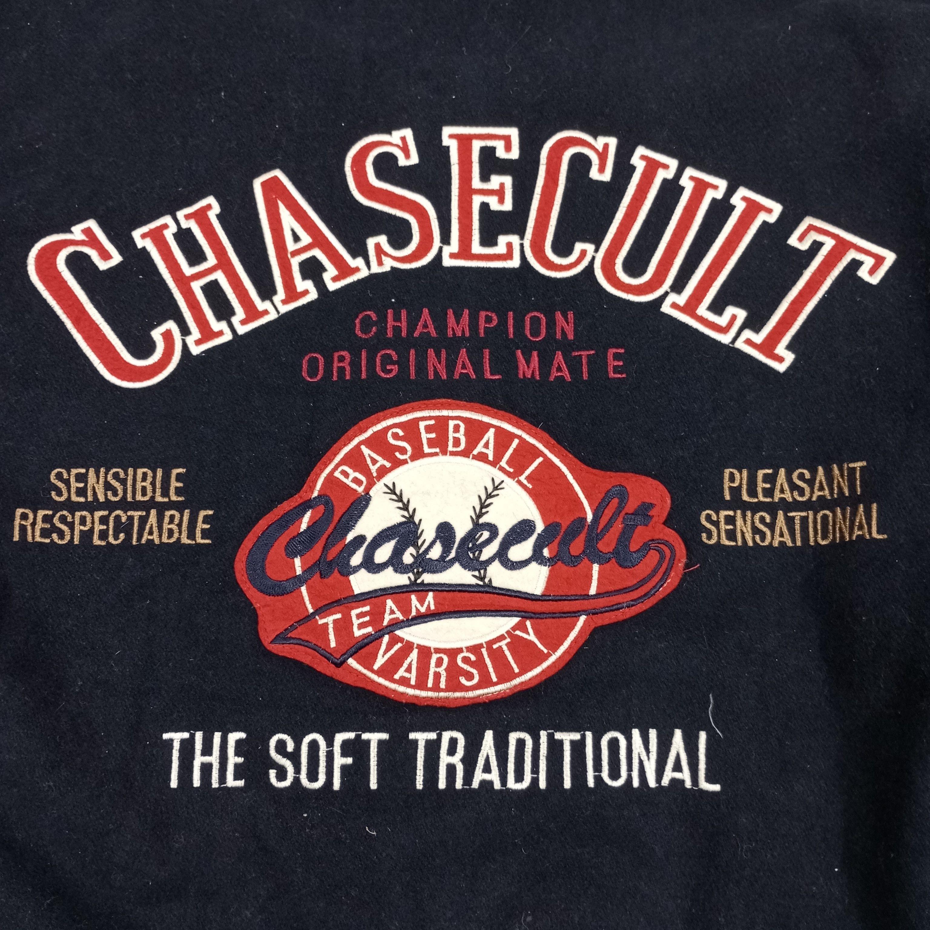 MLB × Vintage Chasecult Baseball Team Varsity Jacket Size US XL / EU 56 / 4 - 2 Thumbnail