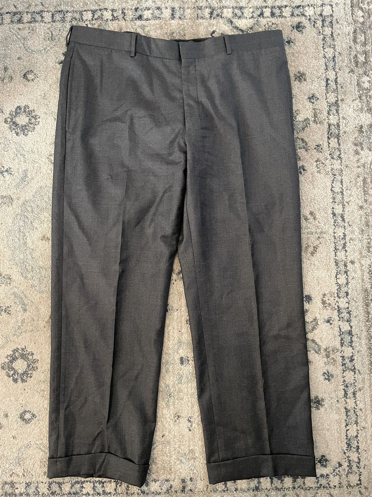 Polo Ralph Lauren × Vintage Extrafine Wool Flannel Flat Front Trouser Size US 38 / EU 54 - 5 Thumbnail