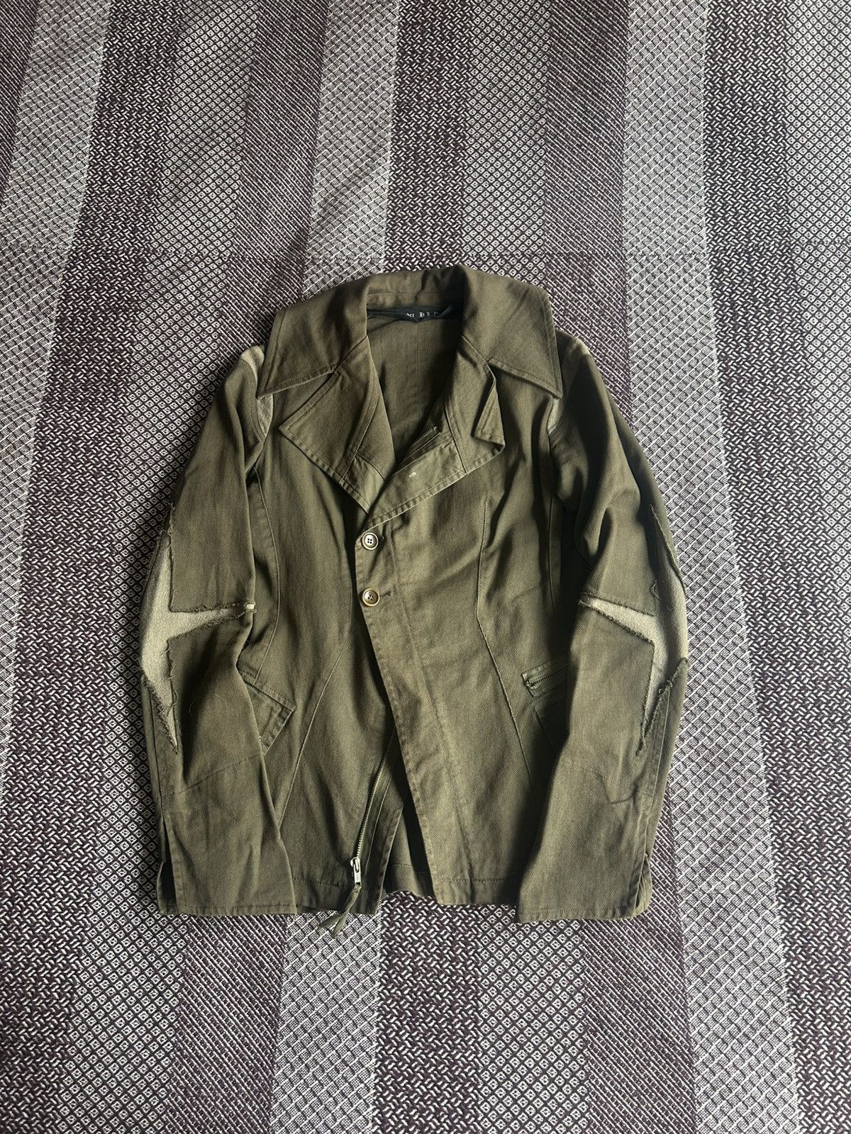Japanese Brand × Vintage Vintage Military Style Womens Jacket Size 44 Avantgarde Rare Size M / US 6-8 / IT 42-44 - 1 Thumbnail