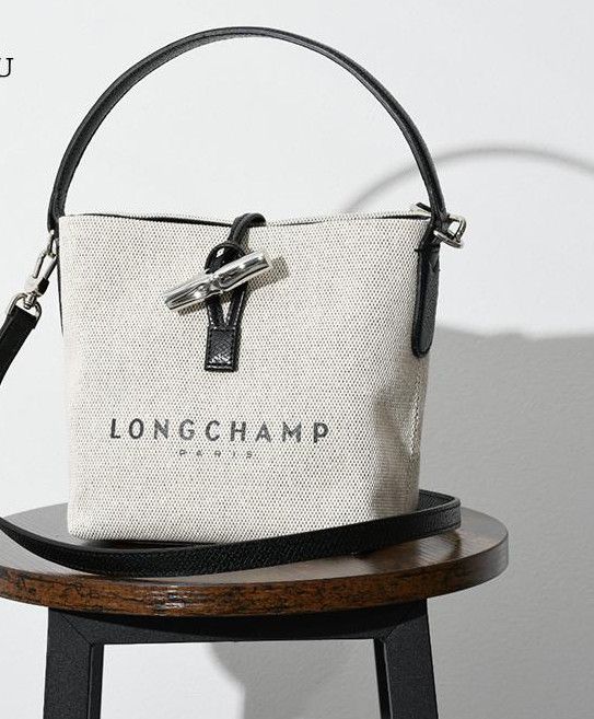Longchamp New Longchamp Essential Toile Bucket Bag Size ONE SIZE - 3 Thumbnail