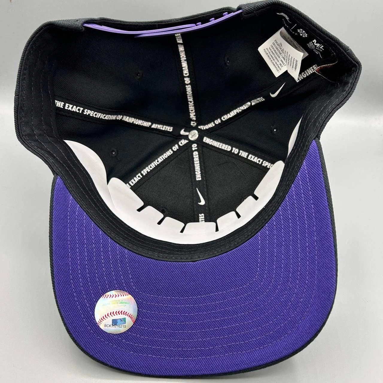 Nike Tampa Bay Devil Rays x Nike Rise Hat M-L Dri-Fit Snap Back Size ONE SIZE - 2 Thumbnail