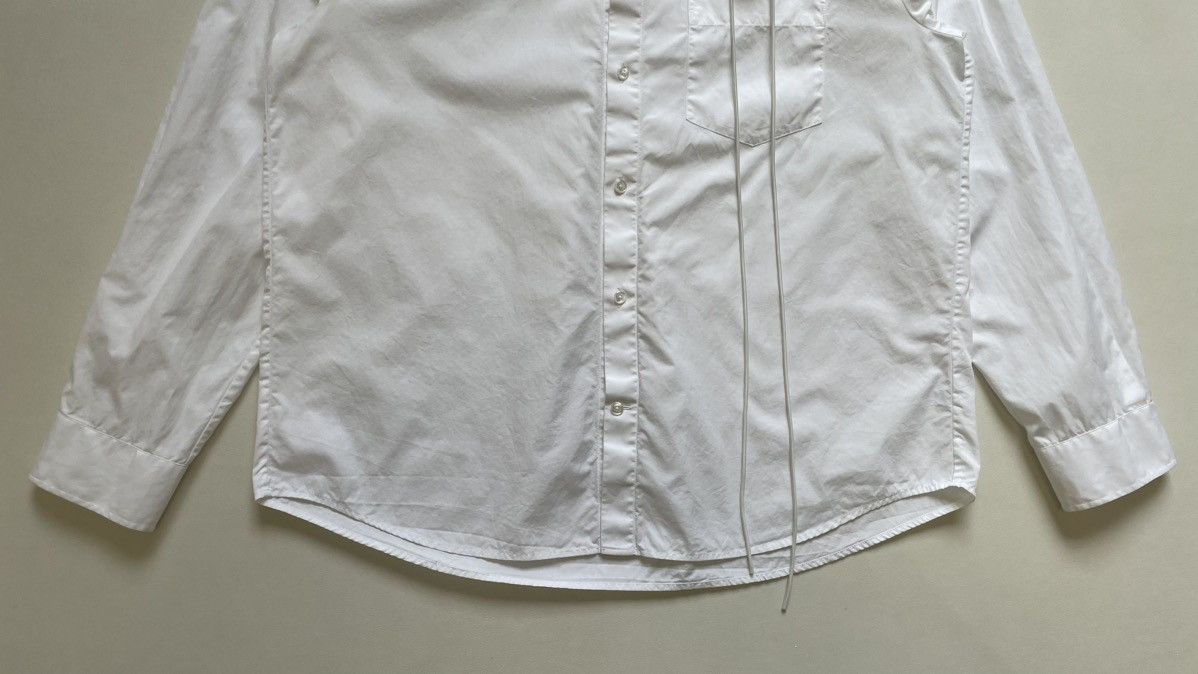 Simone Rocha White Cotton ‘3D Rosette Rose’ Shirt Size US L / EU 52-54 / 3 - 10 Thumbnail