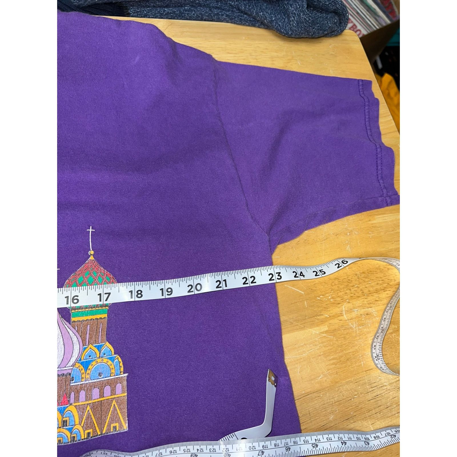 Fruit Of The Loom Vintage St Basil Cathedral Shirt Nicholas Alexandria Tee 2XL Size US XXL / EU 58 / 5 - 9 Thumbnail