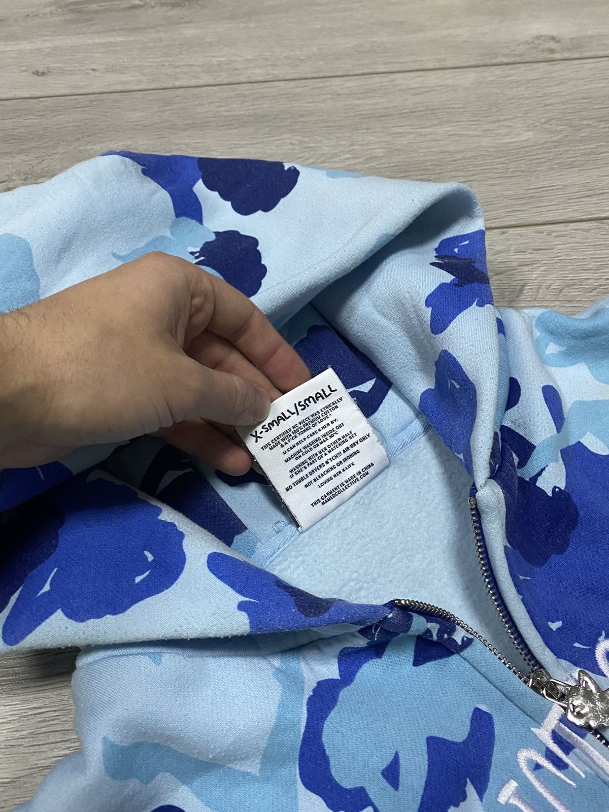 Other Unrealistic Ideals monogram girls zip hoodie Size US S / EU 44-46 / 1 - 7 Thumbnail