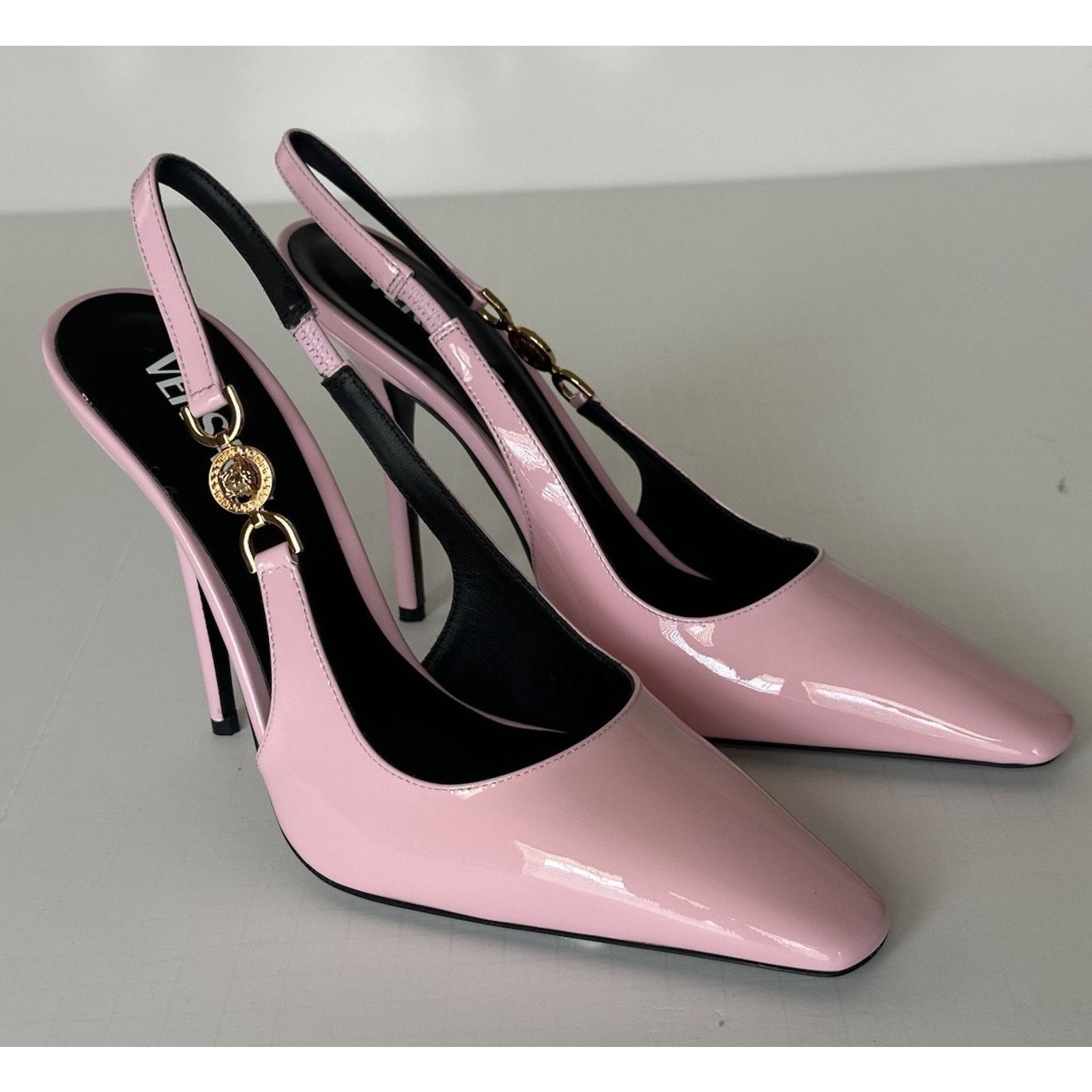 Versace Versace Sling Back Leather Shoes Pink 11 US 1012127 Size US 11 / IT 41 - 7 Thumbnail