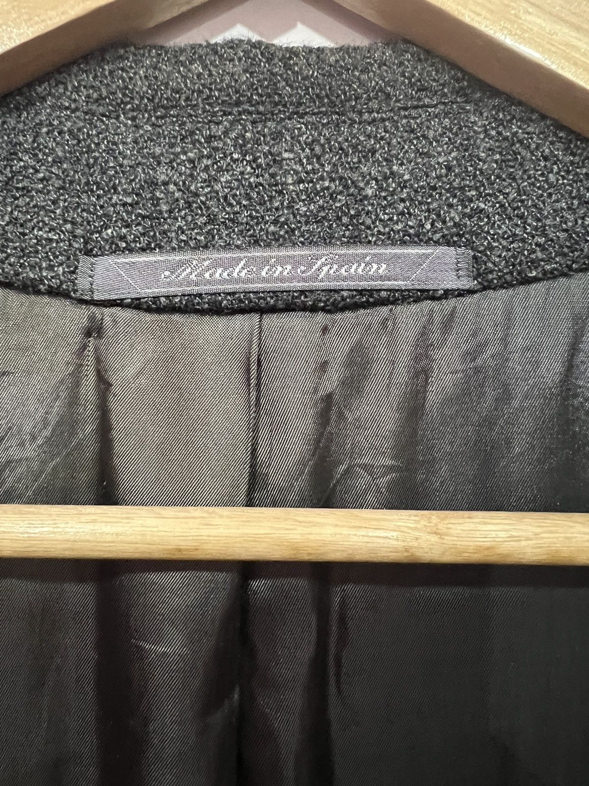 Sonia Rykiel 🔥 RYKIEL HOMME WOOL LONG COAT - GREY Size US L / EU 52-54 / 3 - 6 Thumbnail
